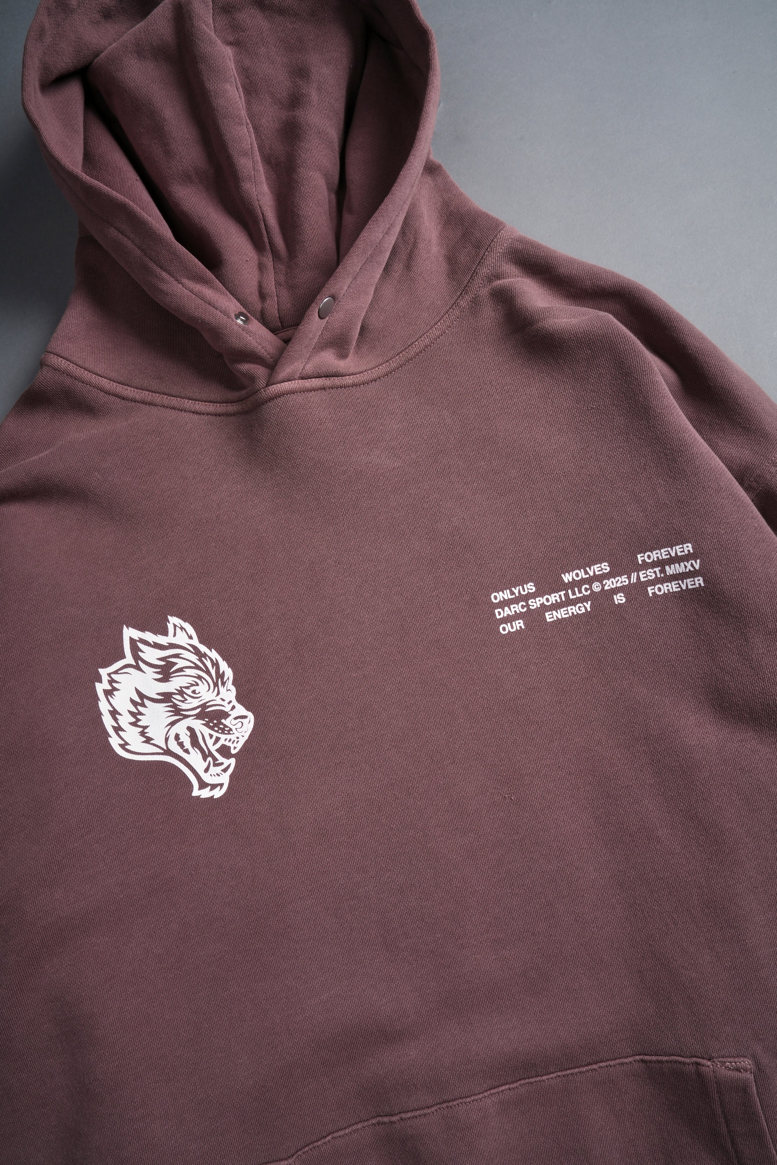 Live Today "Pierce" Hoodie in Mauve