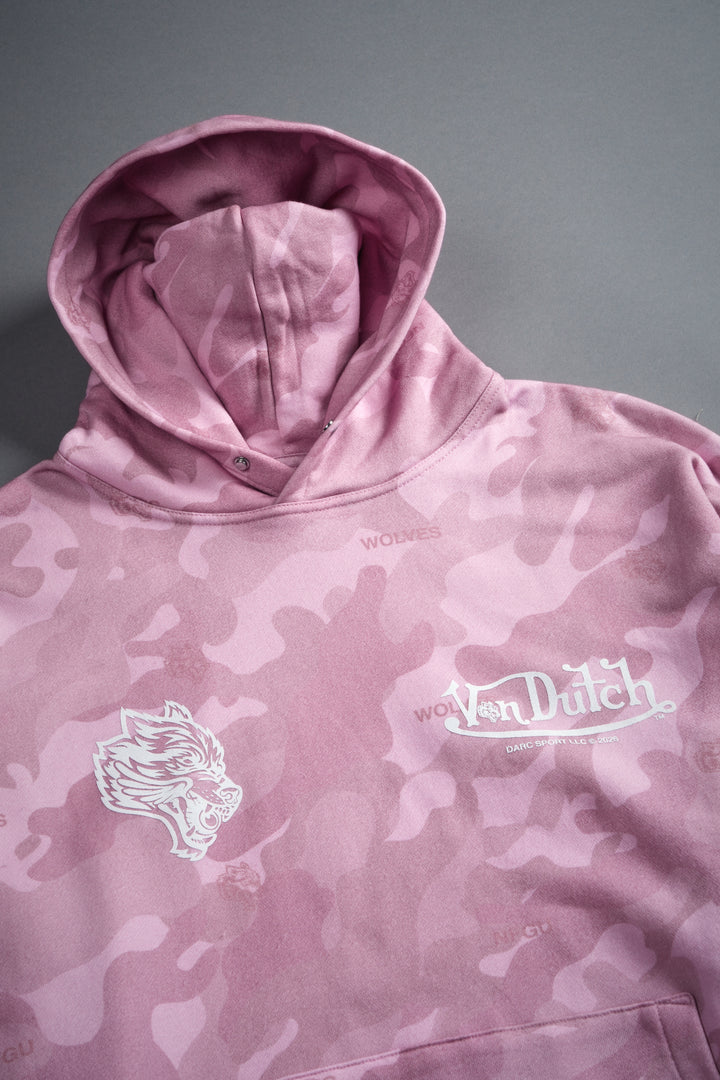 Von Wild Pierce Hoodie in Dsvd Bubblegum Camo