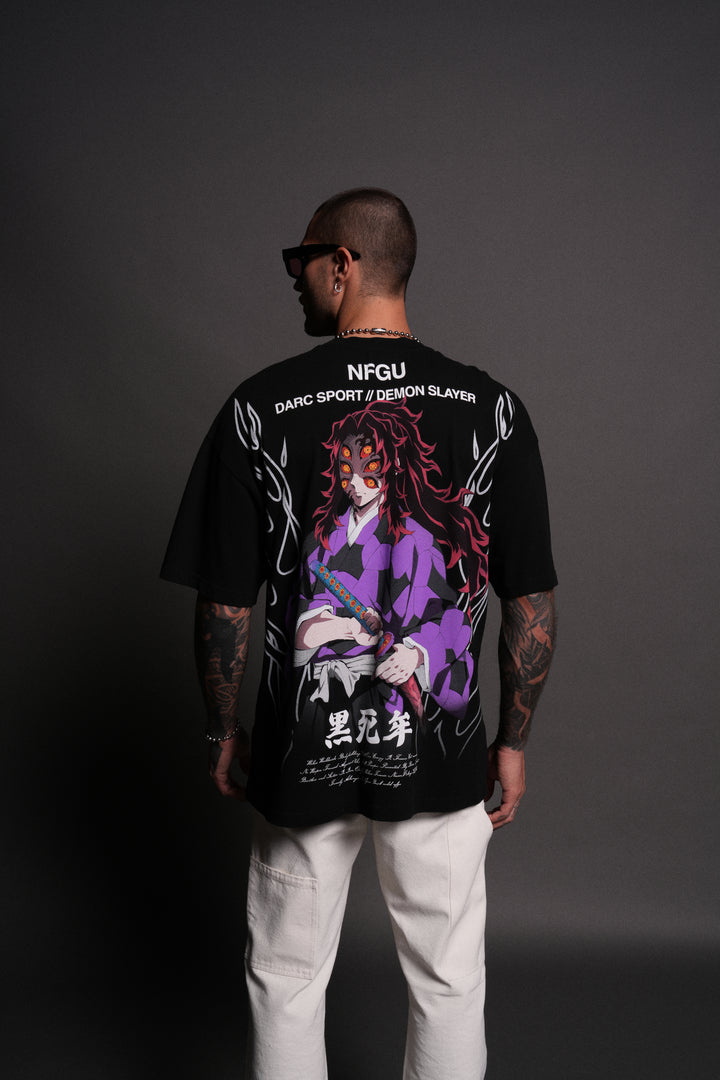 Kokushibo "Premium" Oversized Tee in Black