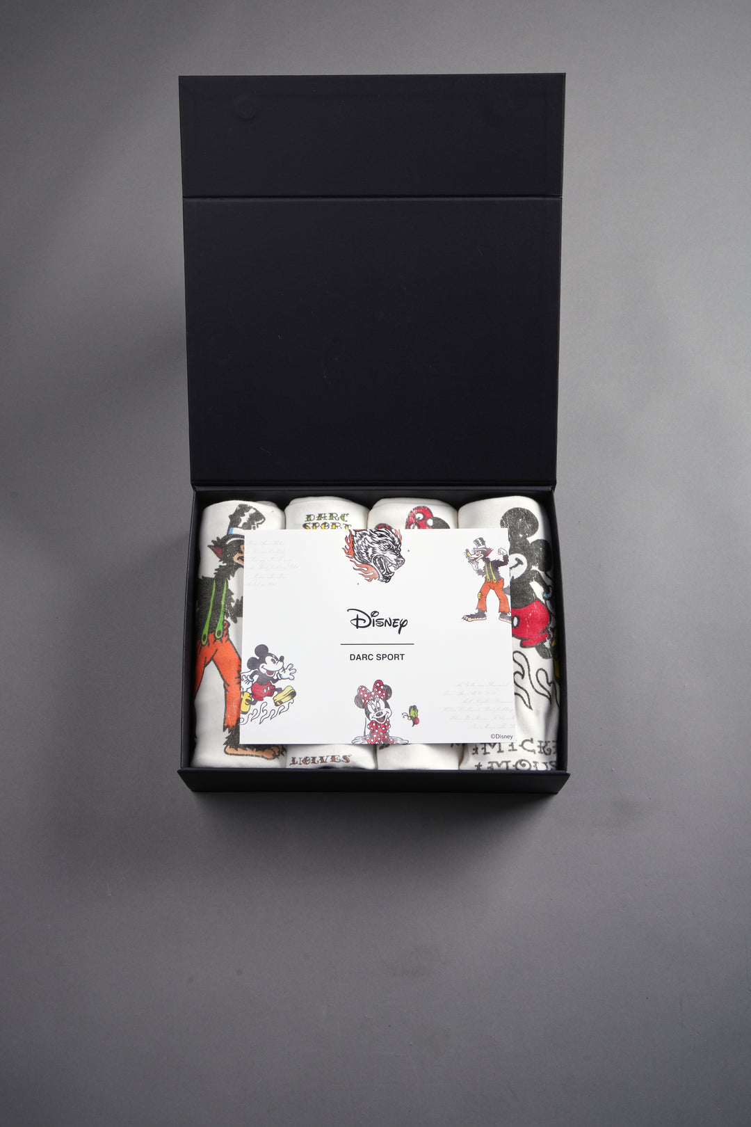 Mickey & The Wolf "Side-By-Side" Tee Box Set in Cream