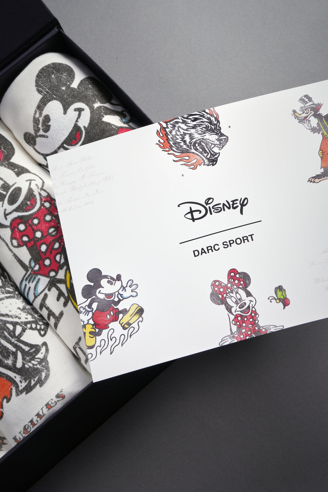 Mickey & The Wolf "Side-By-Side" Tee Box Set in Cream