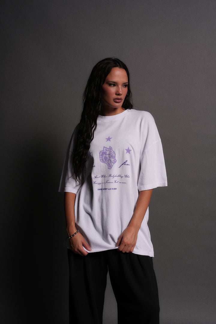 She's a Star Unisex "Premium" Oversized Tee in White