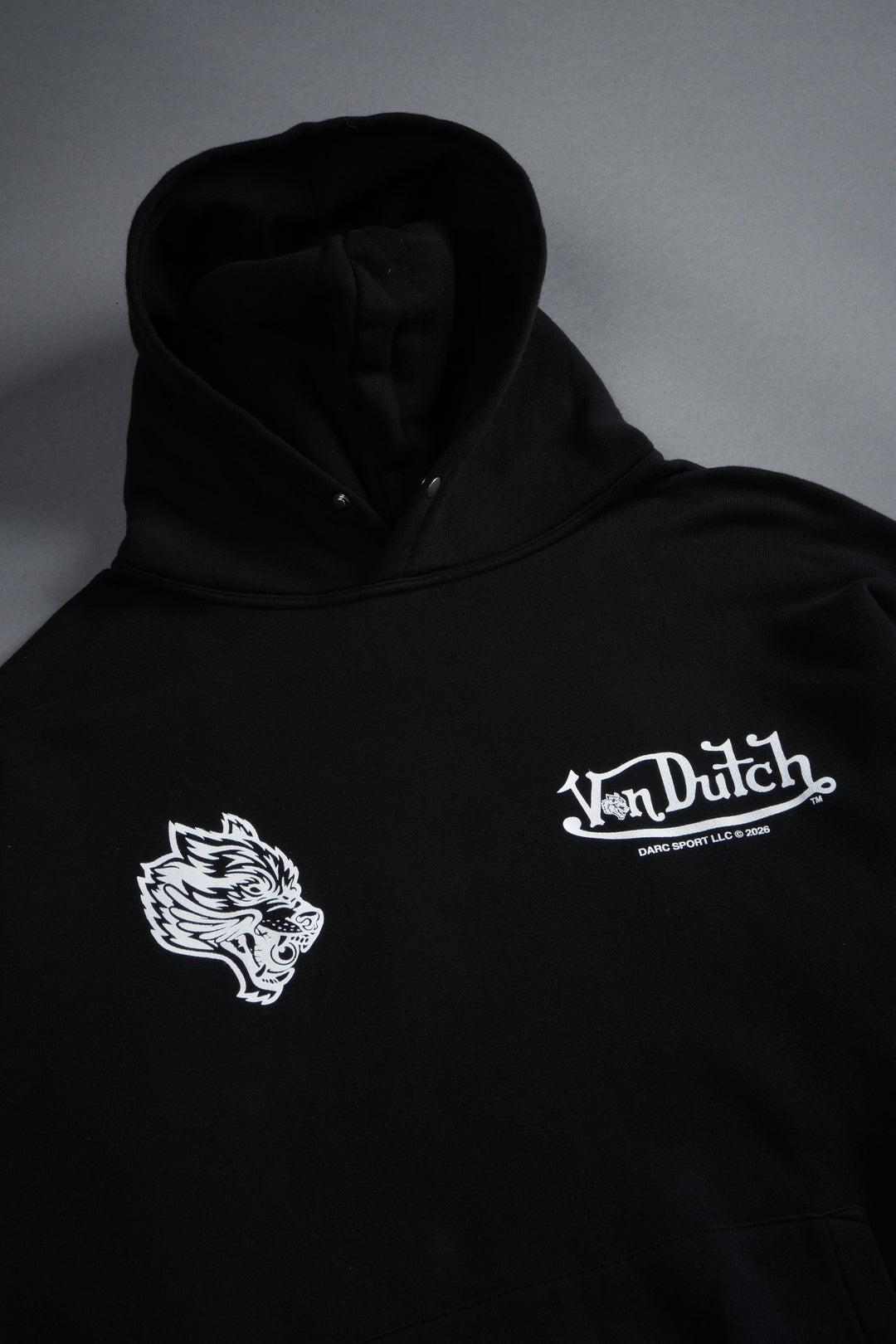 Von Wild Unisex "Pierce" Hoodie in Black