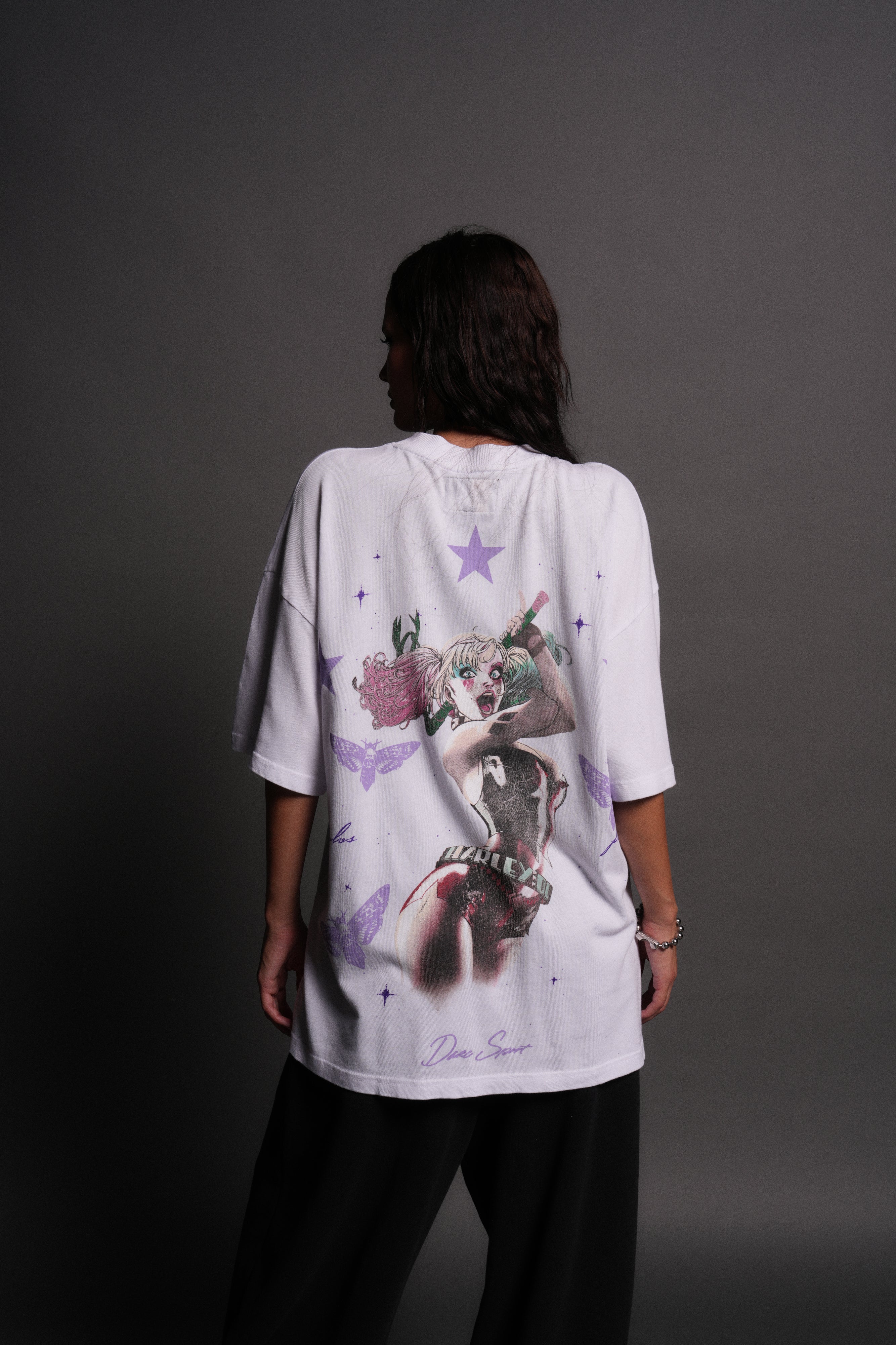She's a Star Unisex "Premium" Oversized Tee in White