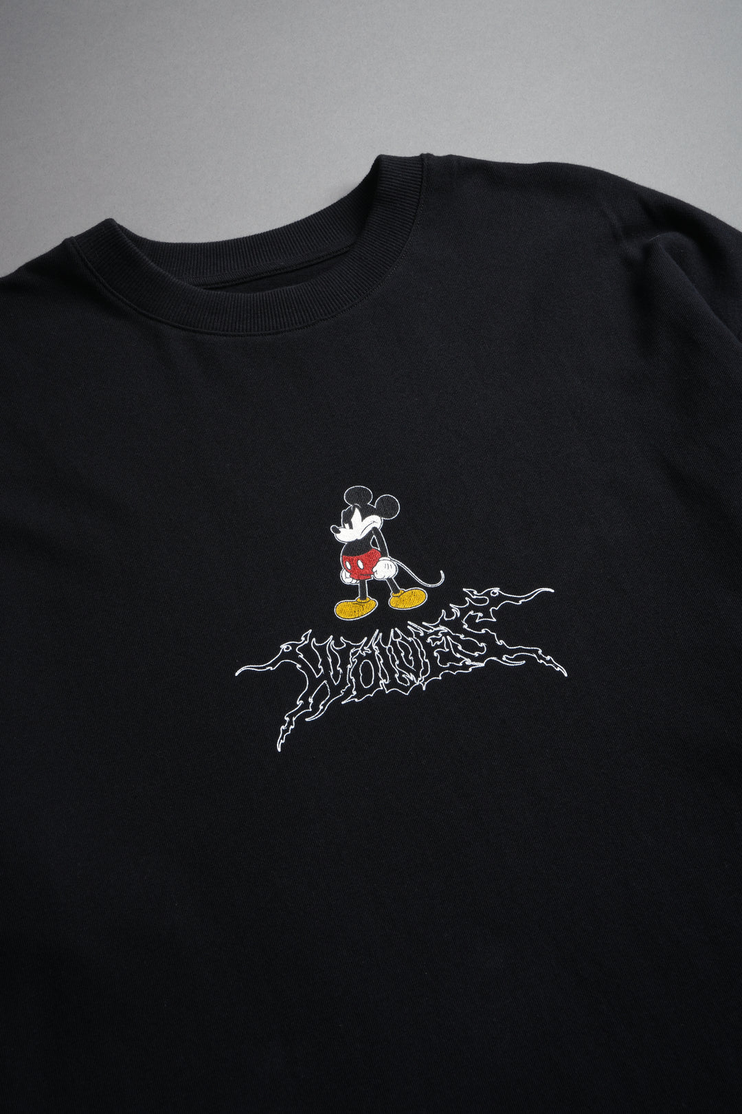 Mickey Wlvsfrvr Premium Oversized Tee in Black