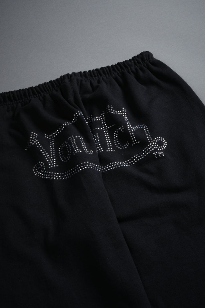 Y2Kulture Lightweight Lounger Sweat Pants in Black