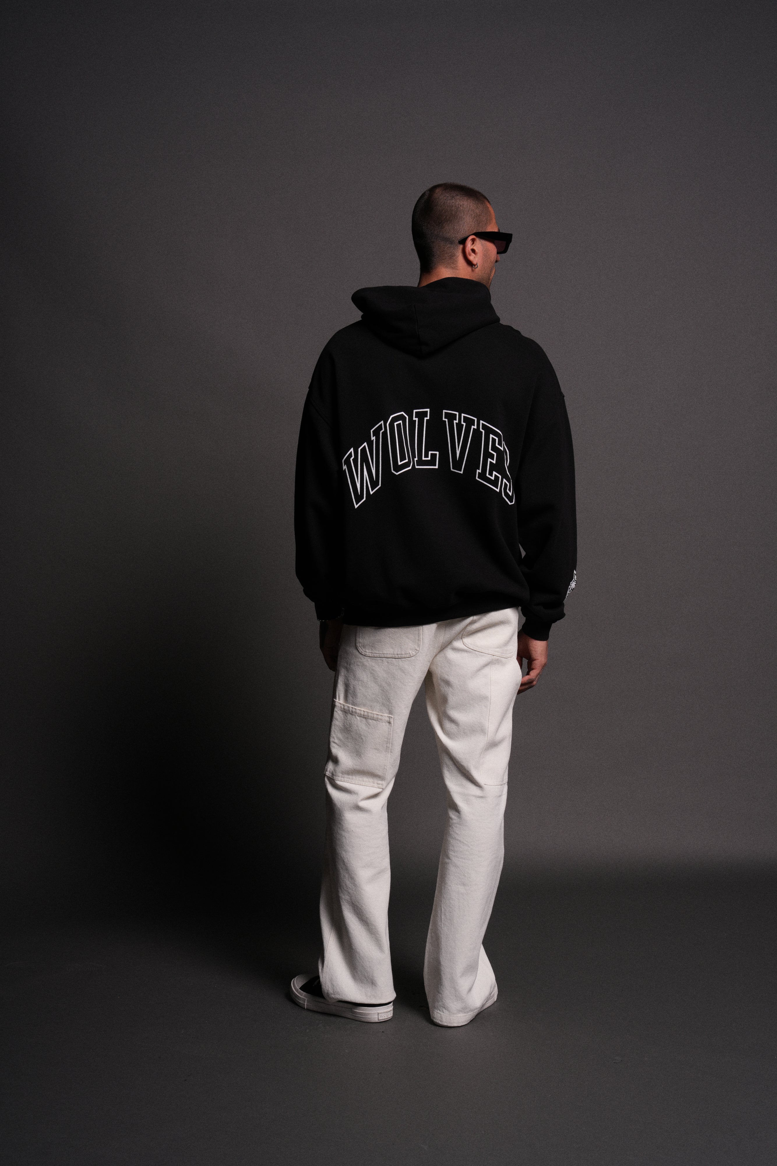 Enraged "Grunge" Hoodie in Black