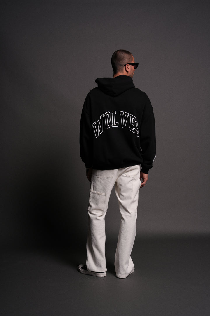 Enraged "Grunge" Hoodie in Black