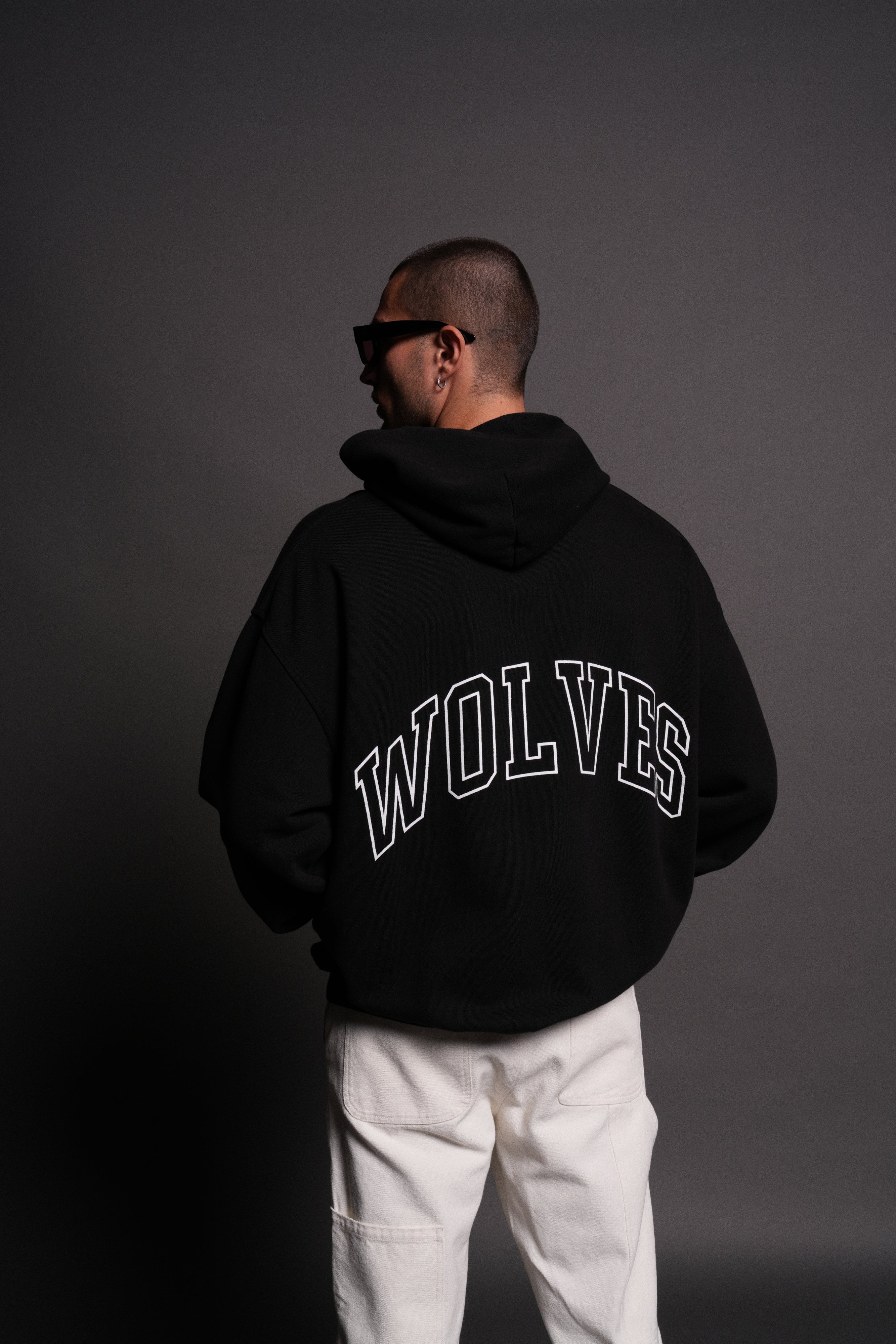 Enraged "Grunge" Hoodie in Black