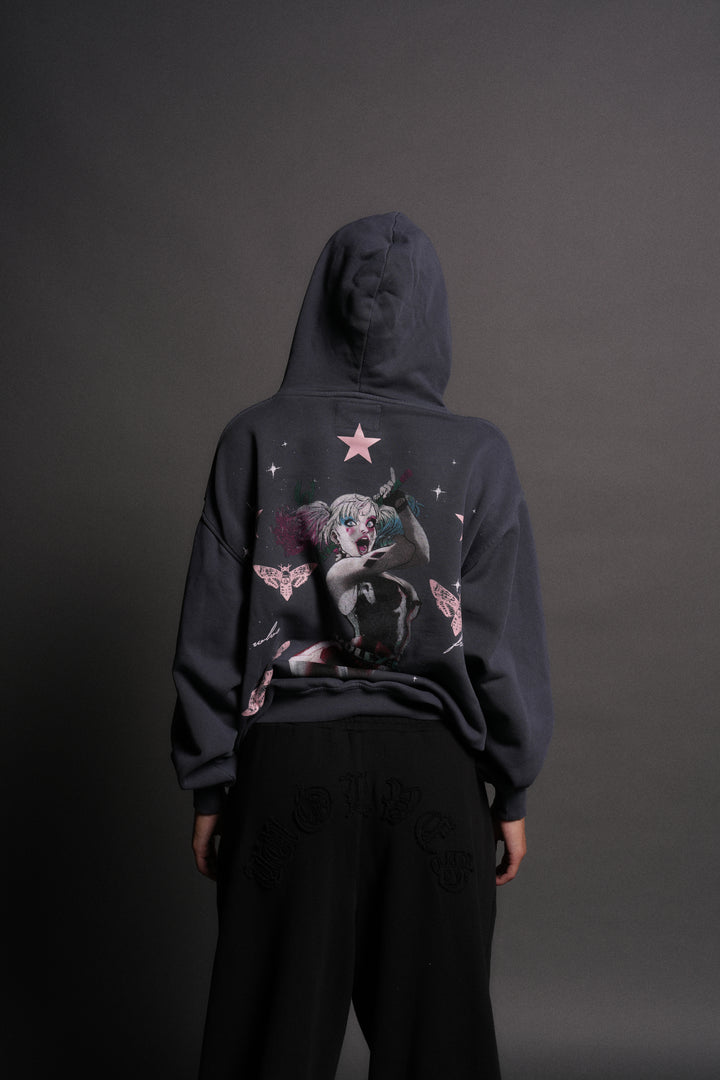 She's a Star Unisex "Pierce" Hoodie in Darc Blue