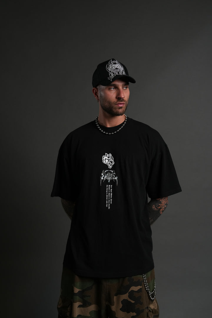 Darc Future "Premium" Oversized Tee in Black