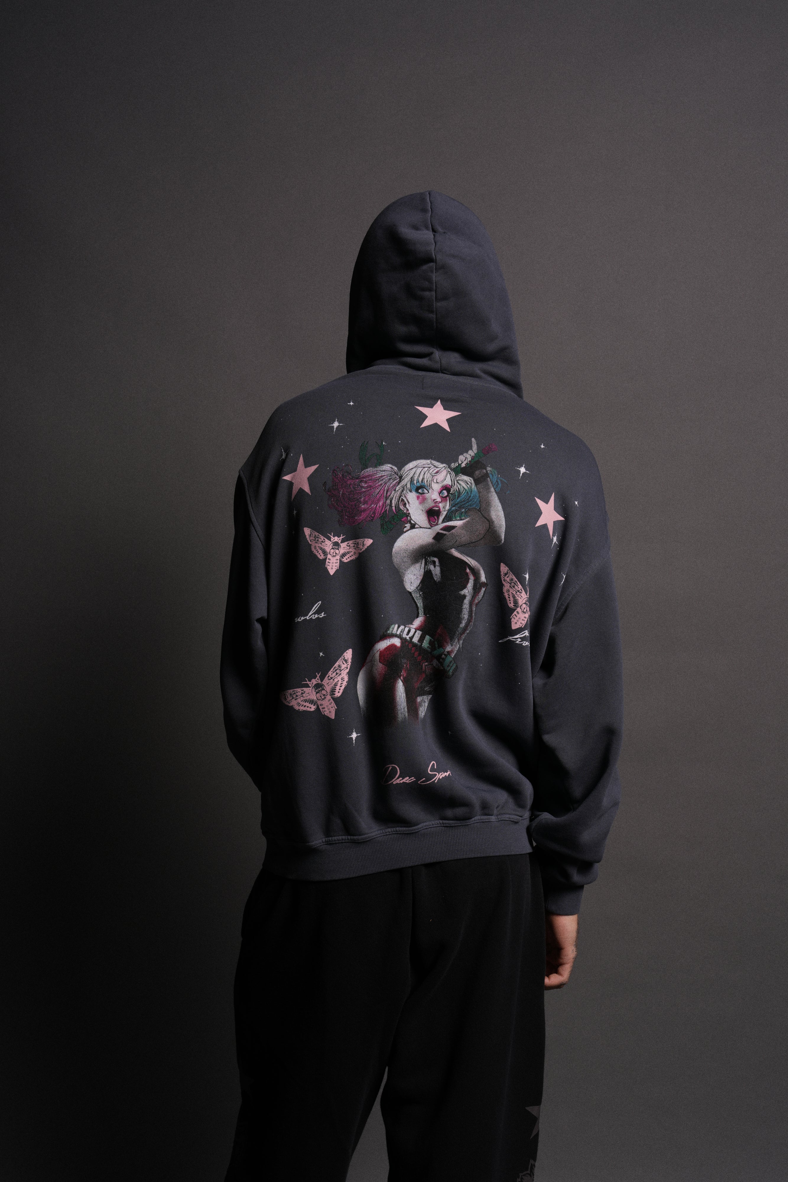 She's a Star Unisex "Pierce" Hoodie in Darc Blue