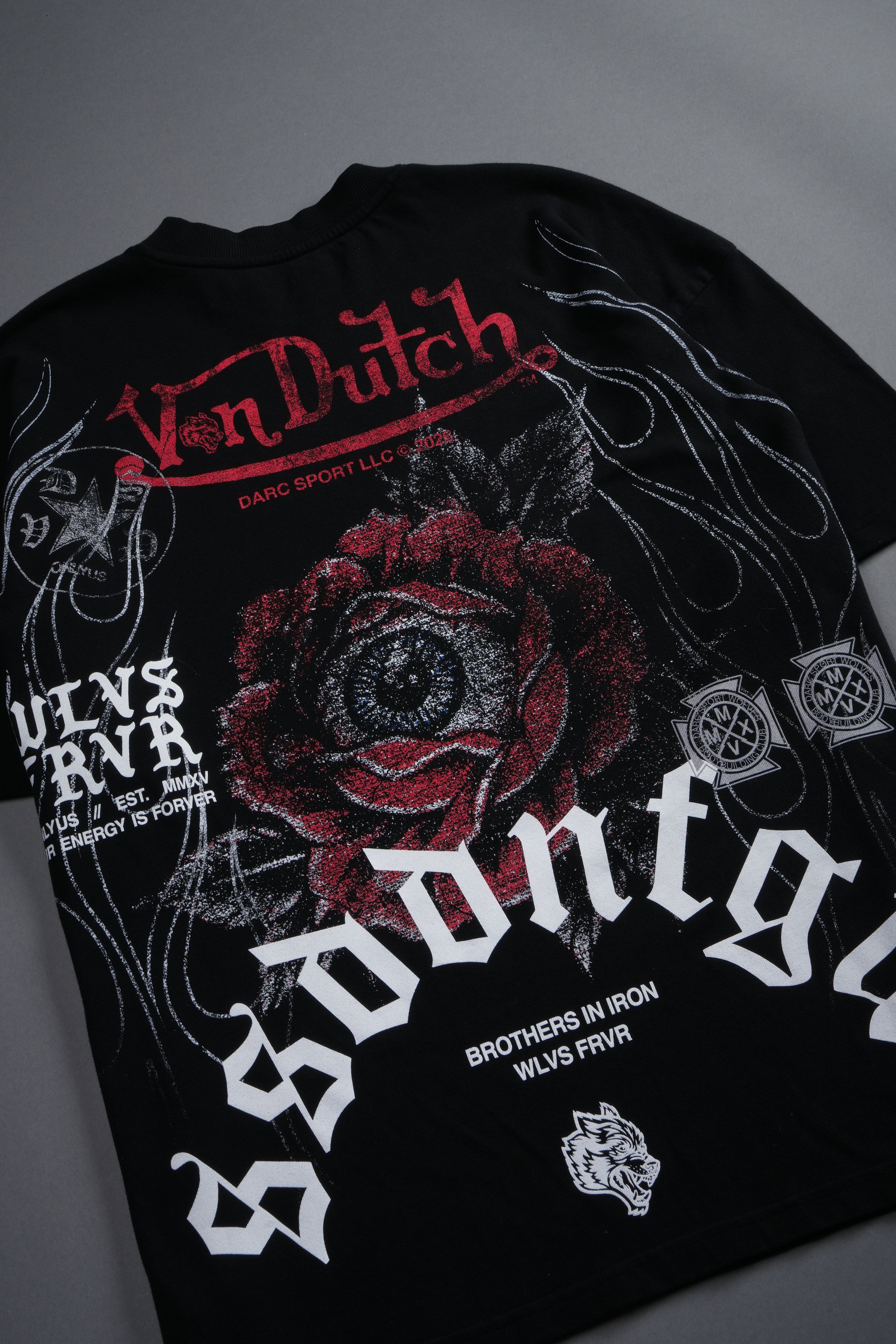 Von Dutch "Side-By-Side" Tee Box Set in Black
