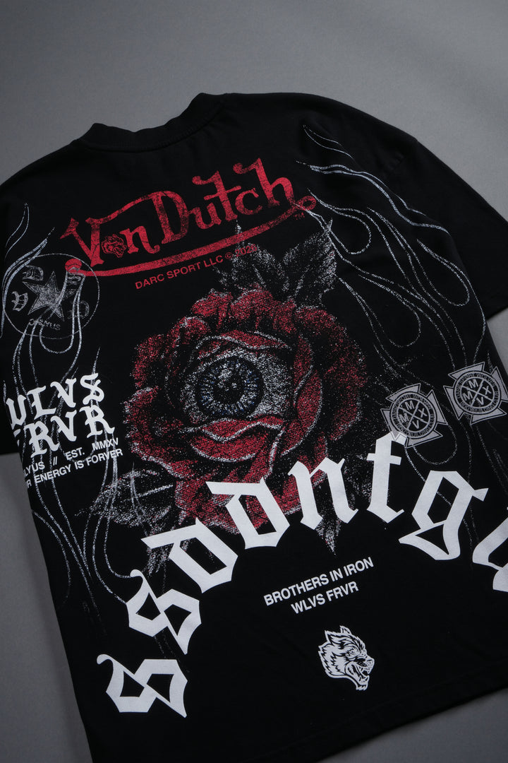 Von Dutch "Side-By-Side" Tee Box Set in Black