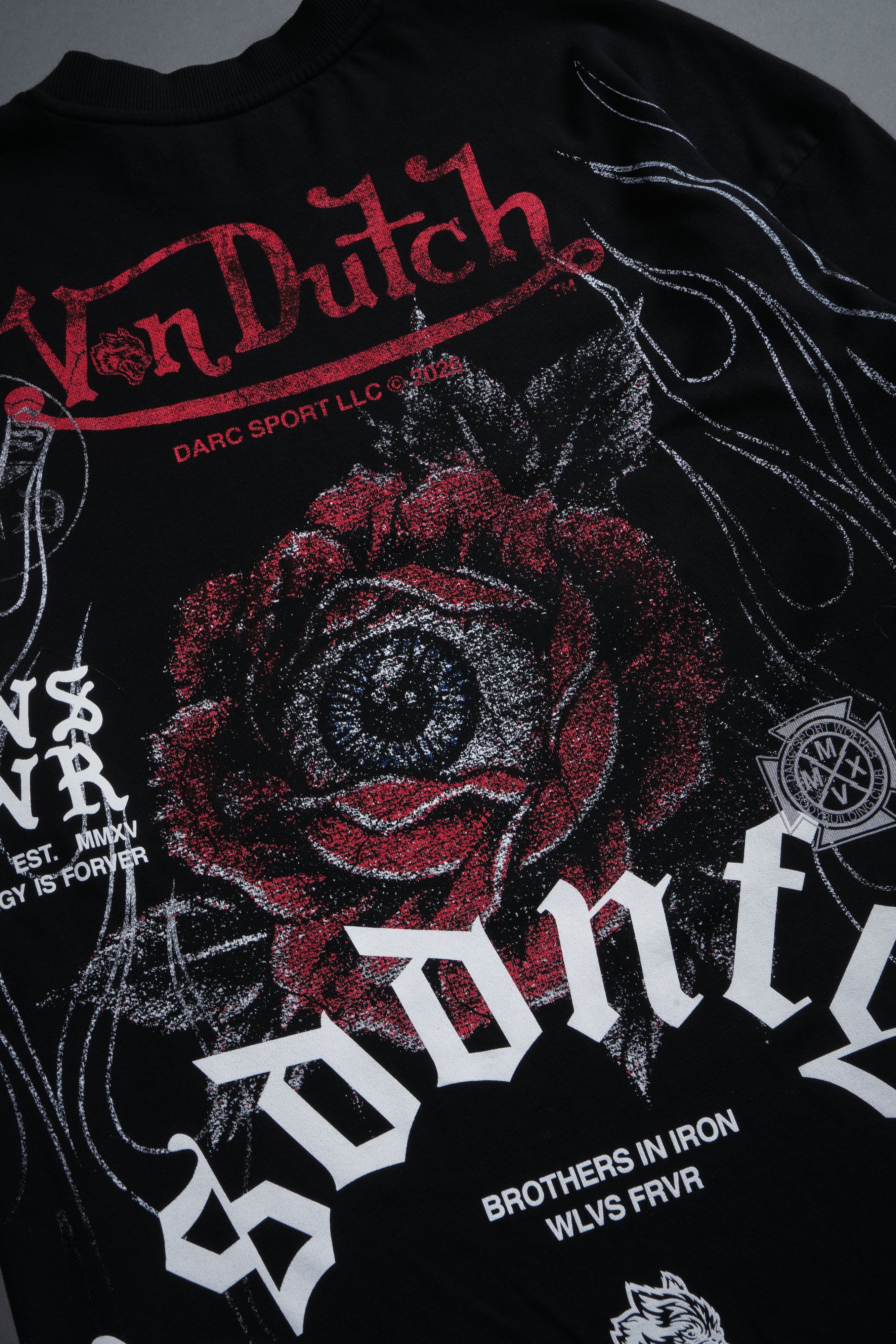 Darc Nocturne "Side-By-Side" Series Premium Tee in Black