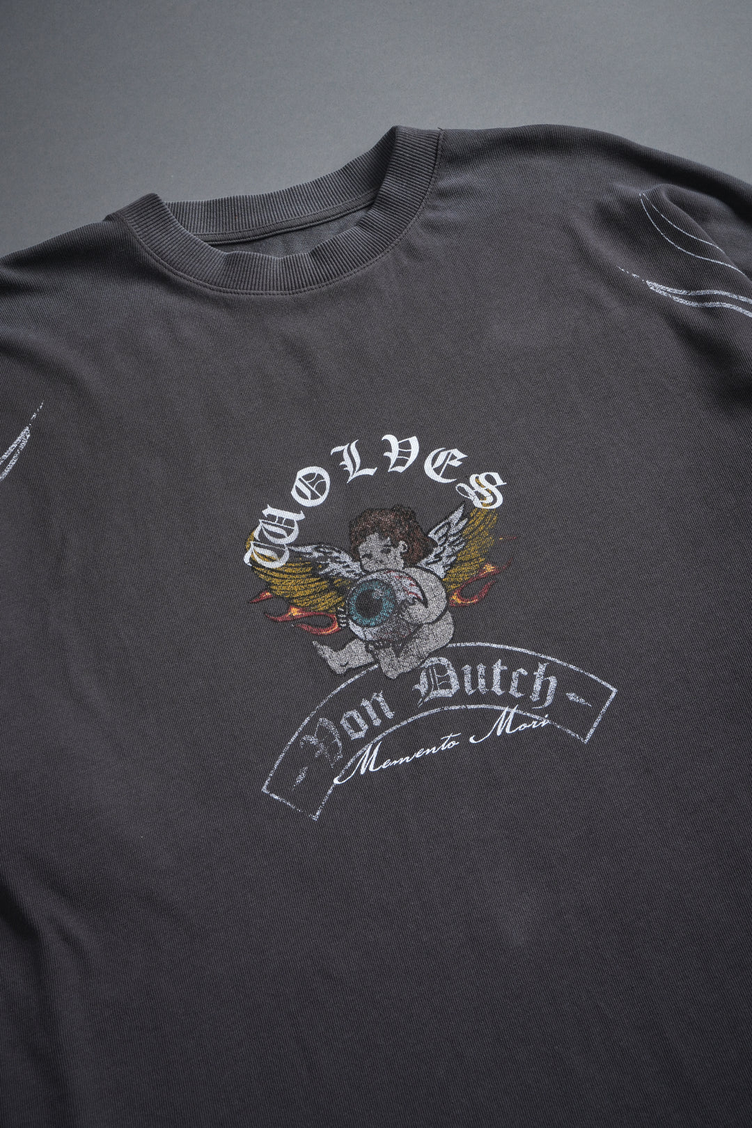 Darc Eyeborn "Side-By-Side" Series Premium Tee in Wolf Gray