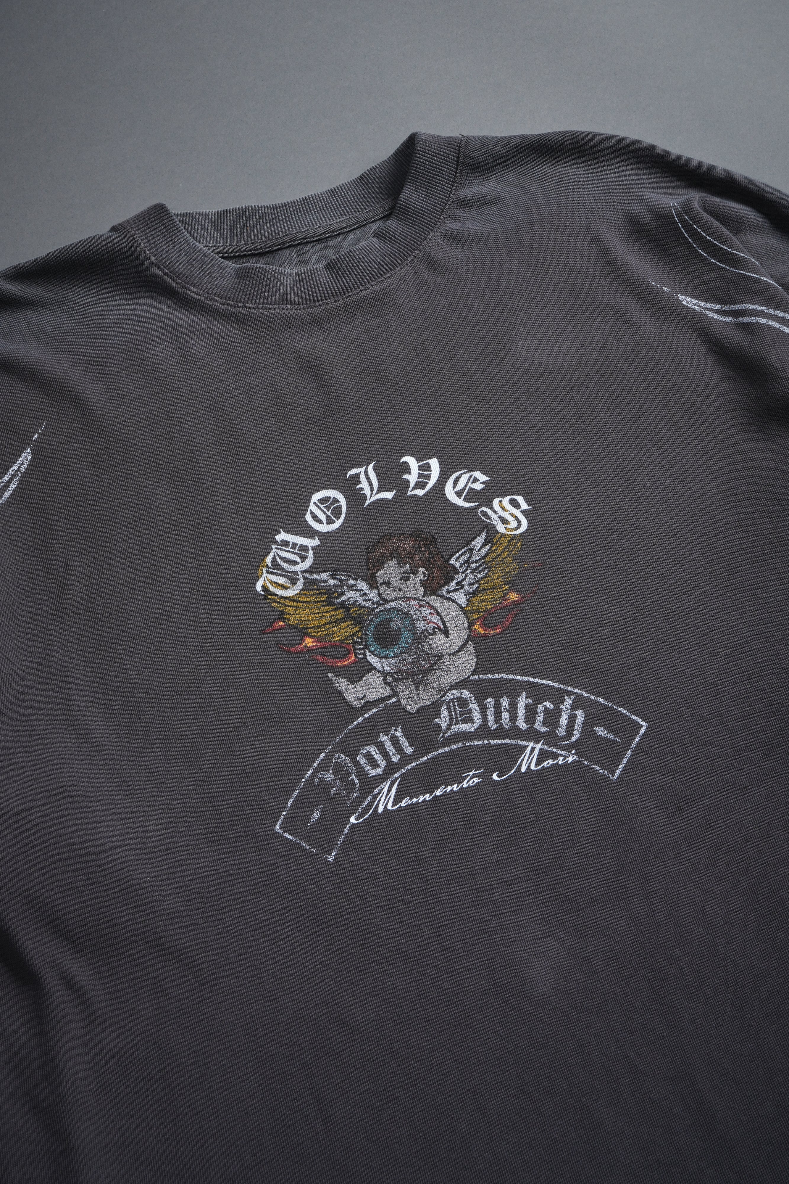 Darc Eyeborn "Side-By-Side" Series Premium Tee in Wolf Gray