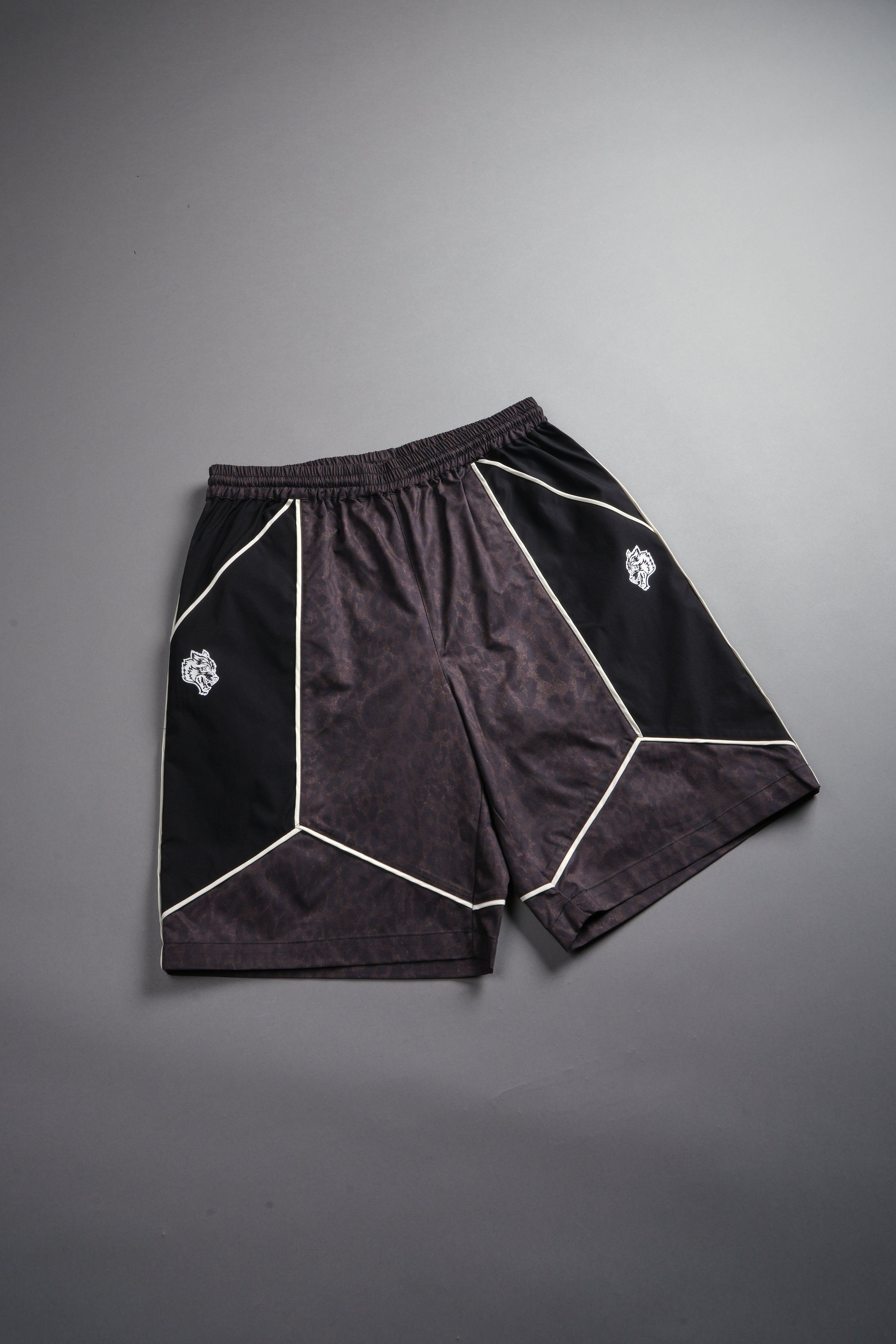 Dual Mens Quinn Track Short in Darc Brown Leopard – DarcSport