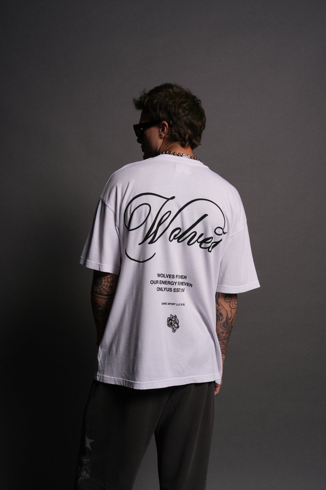 (1 Of 500) Feral "Premium" Oversized Tee in White