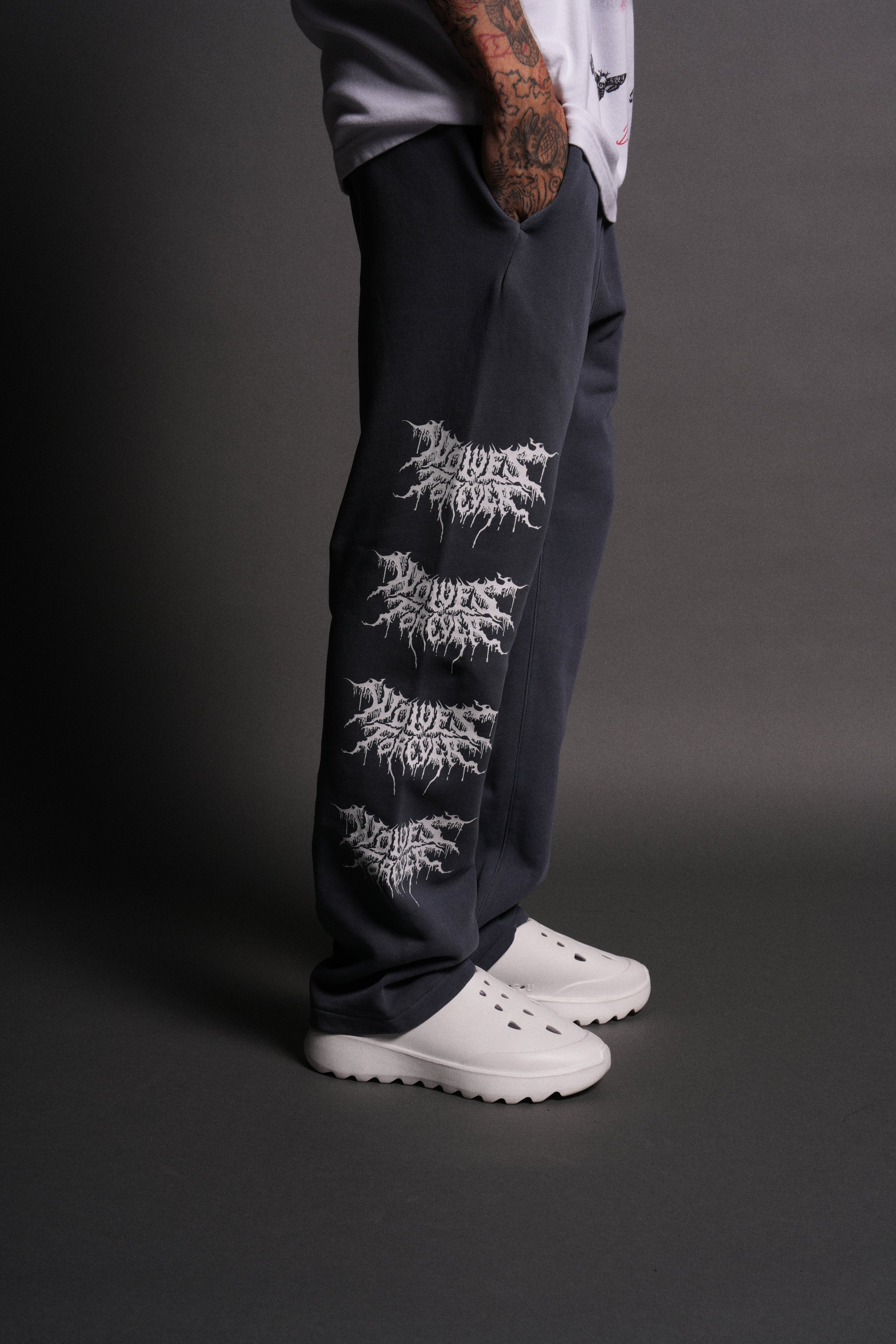 Where Shadows Begin Bigelow Sweat Pants in Darc Blue