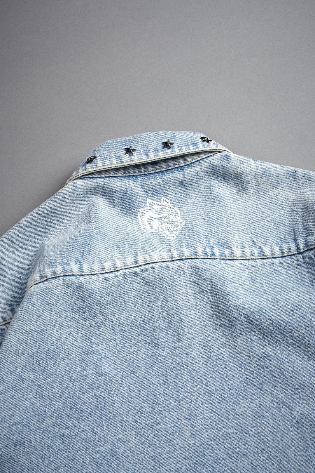 Hesh Rose Denim Vince Shirt in Light Wash