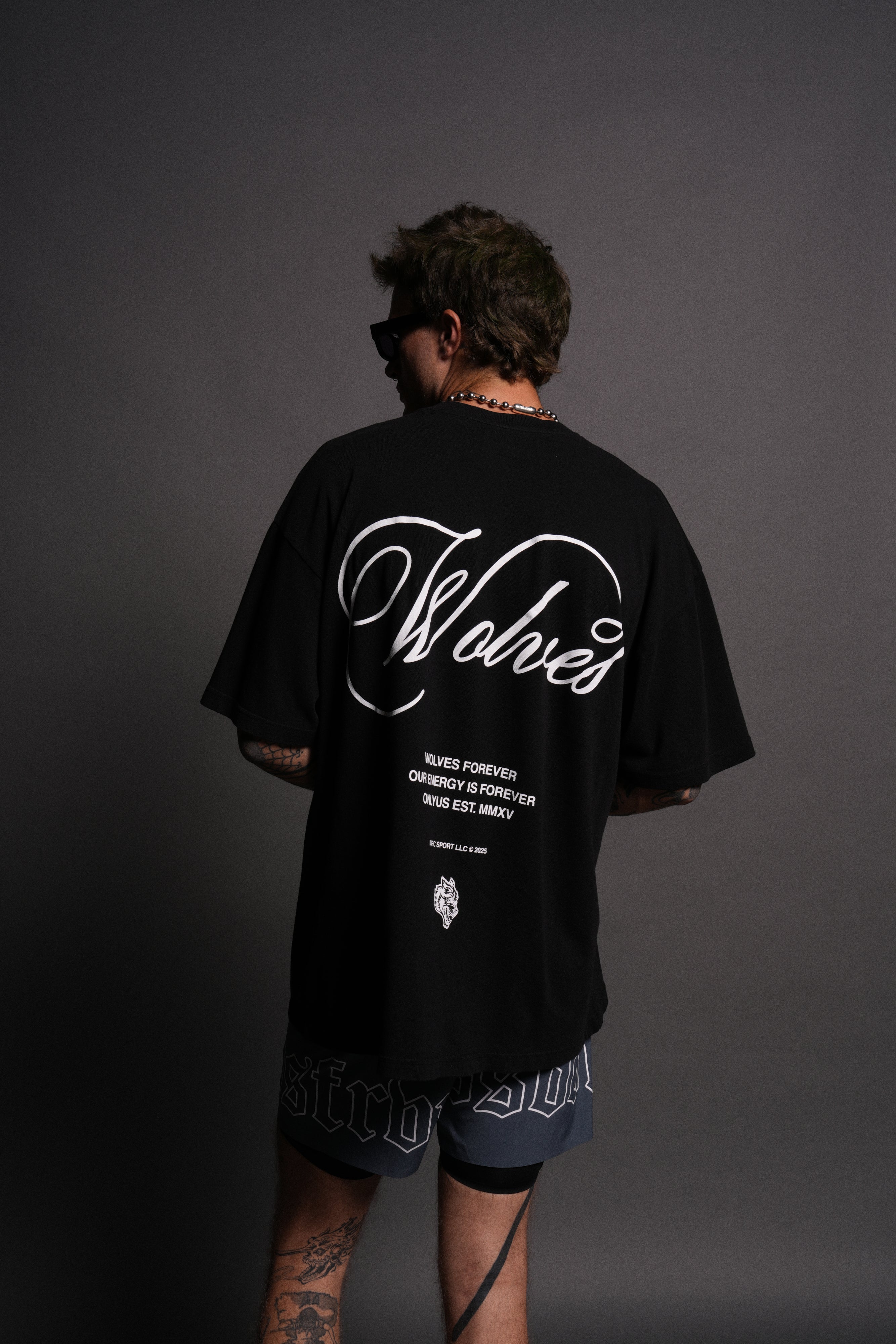 (1 Of 500) Feral "Premium" Oversized Tee in Black