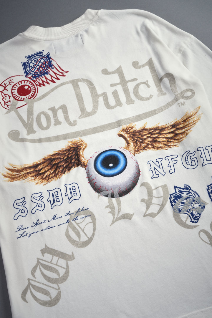 DSVD NFGU Premium Oversized Tee in Cream