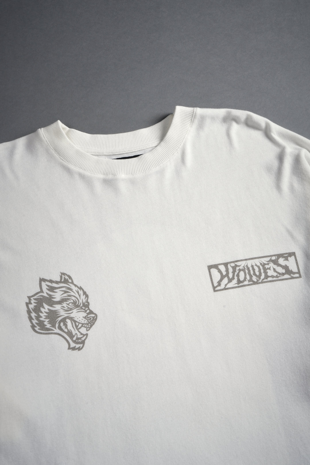 Window to Heaven "Premium" Oversized Tee in Cream