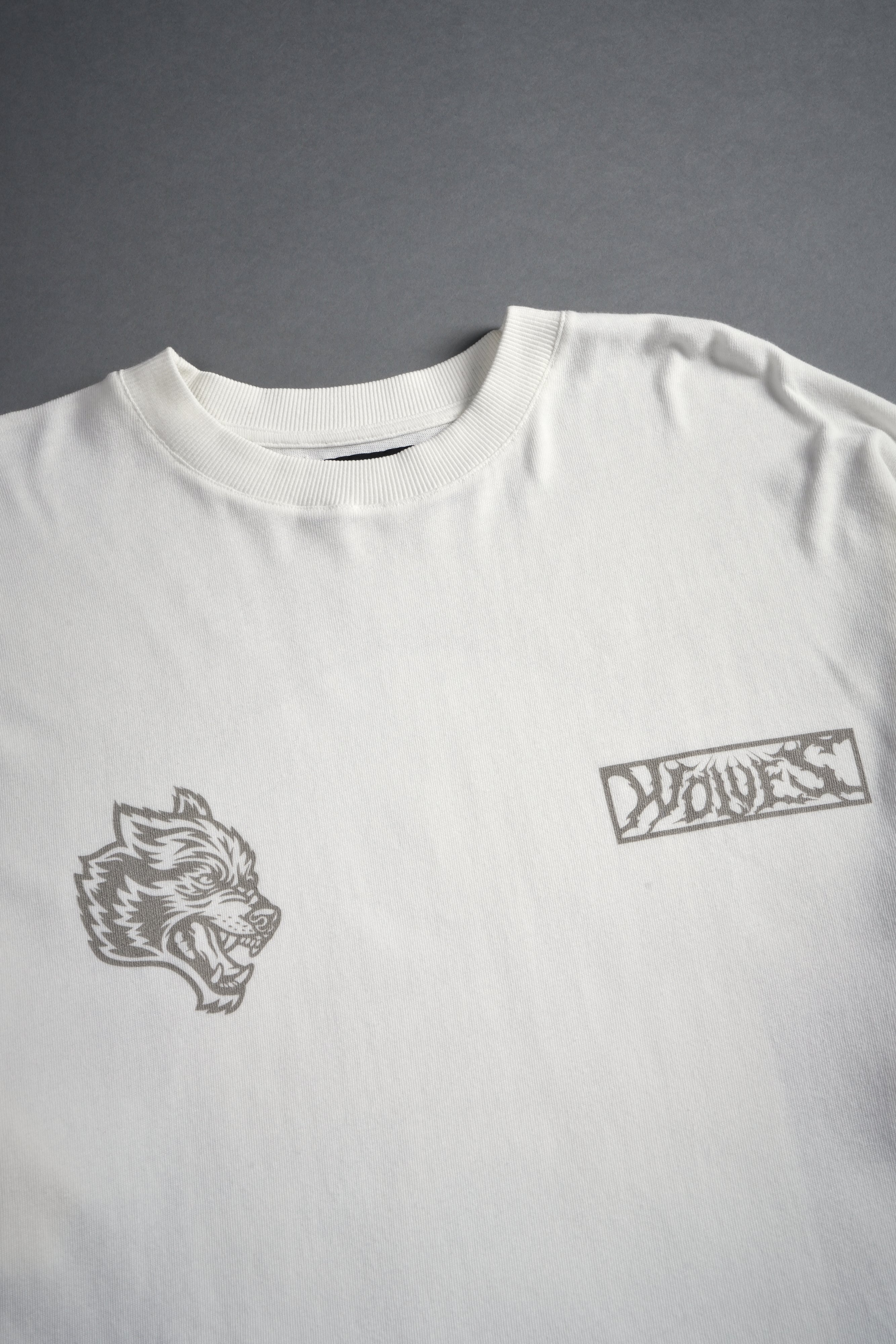 Window to Heaven "Premium" Oversized Tee in Cream