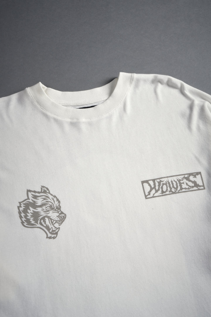 Window to Heaven "Premium" Oversized Tee in Cream