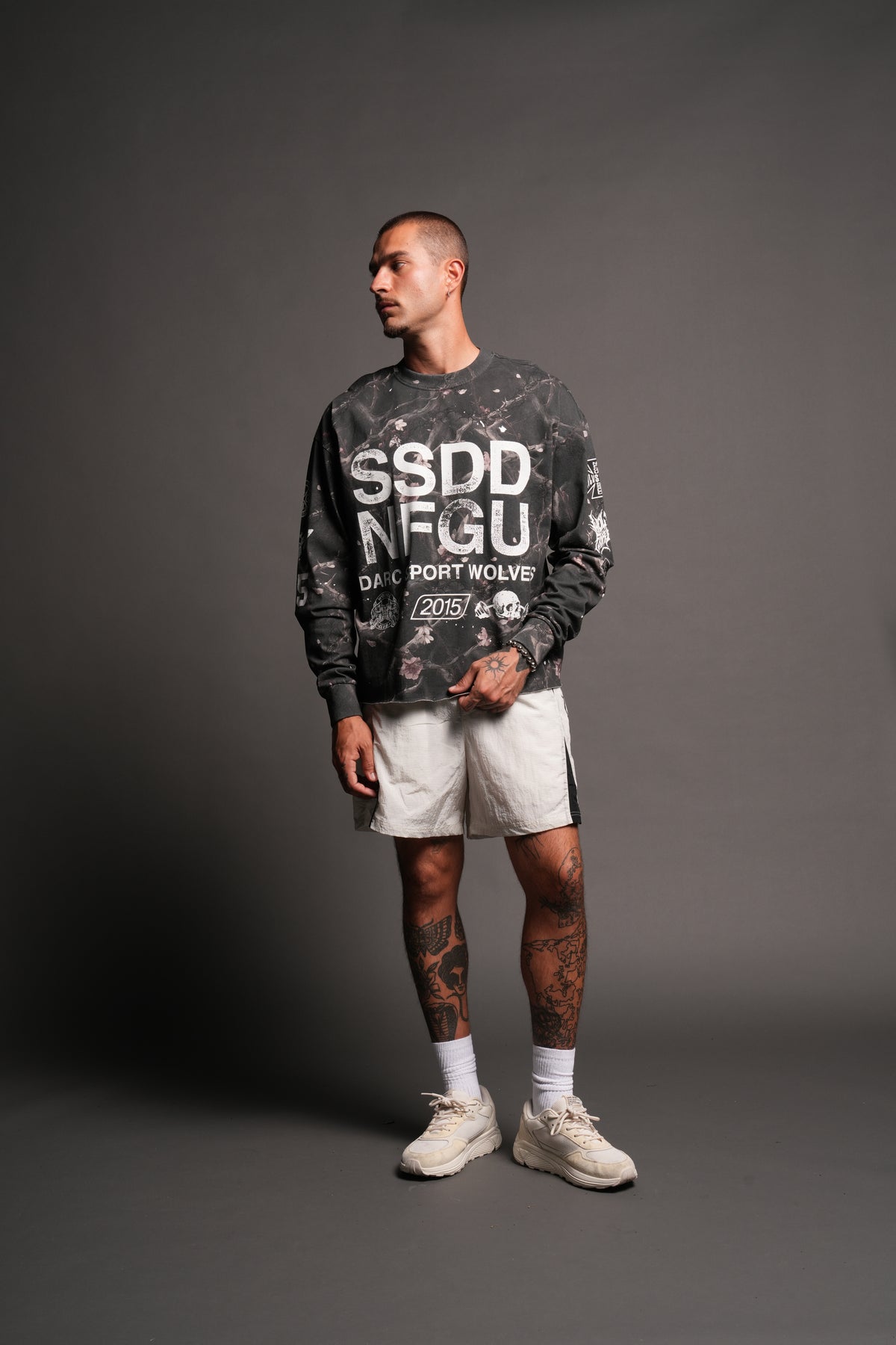 Wlvsfrvr Zdan Shorts In Cream