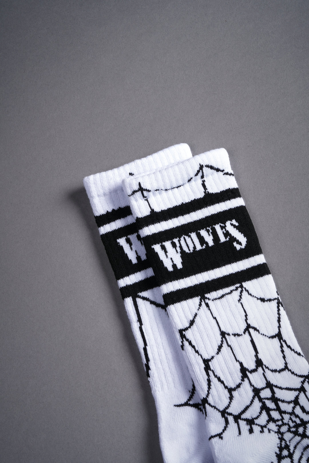 Grit Web Classic Socks in White