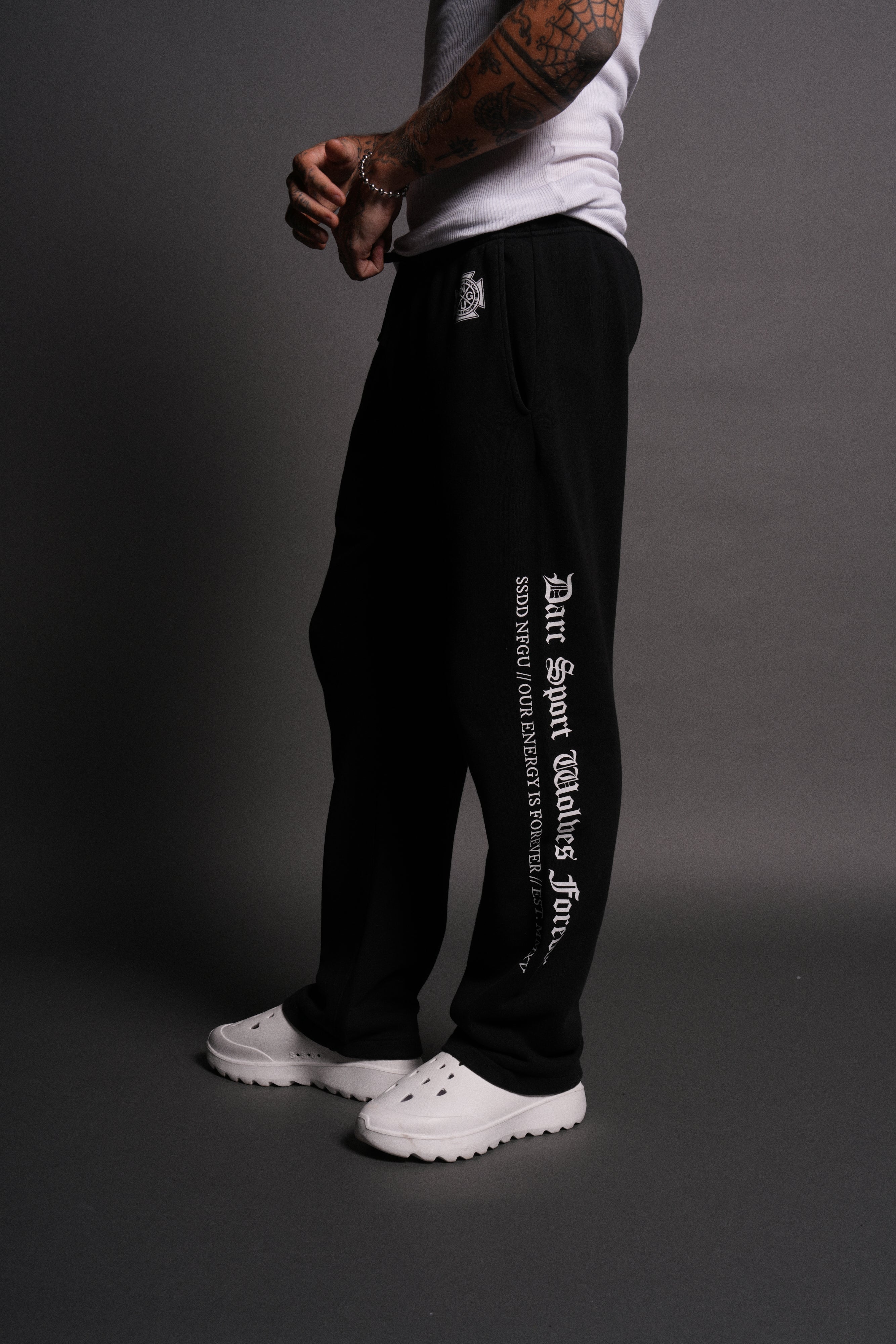 Where Shadows Begin Bigelow Sweat Pants in Black