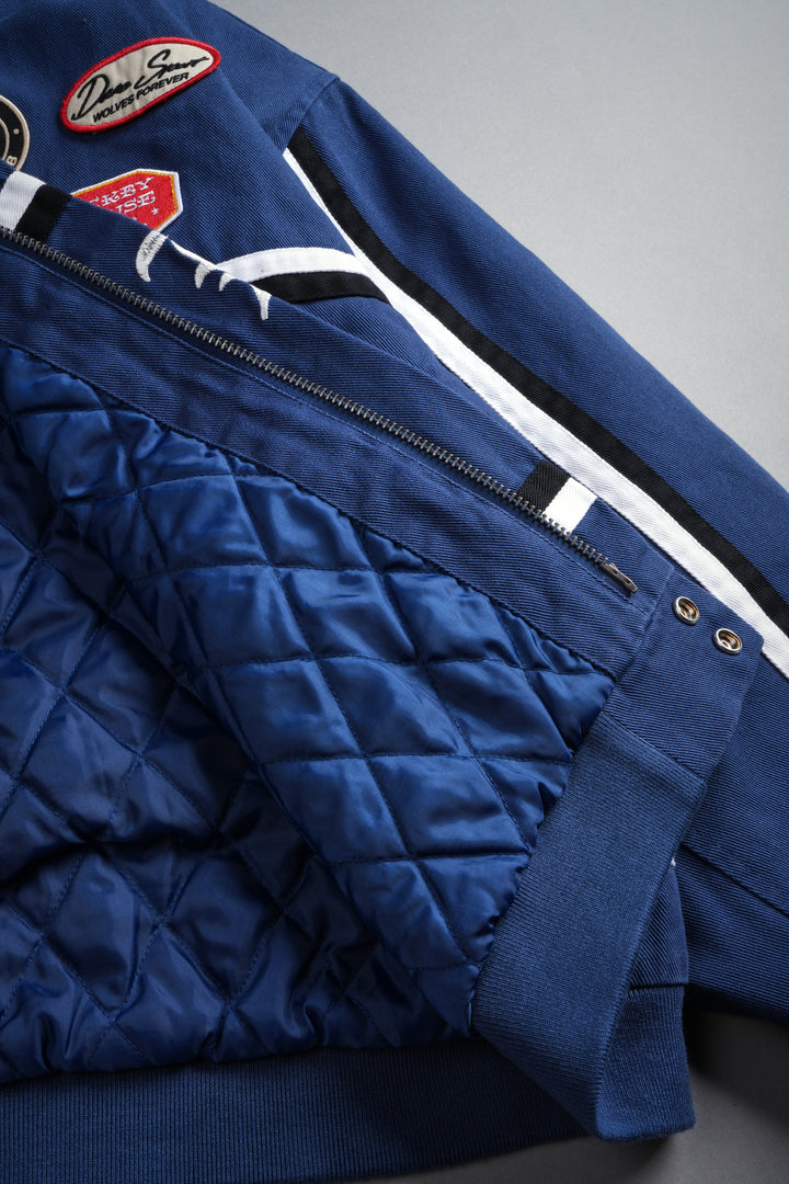Mickey Frvr Big Moe Jacket in Navy