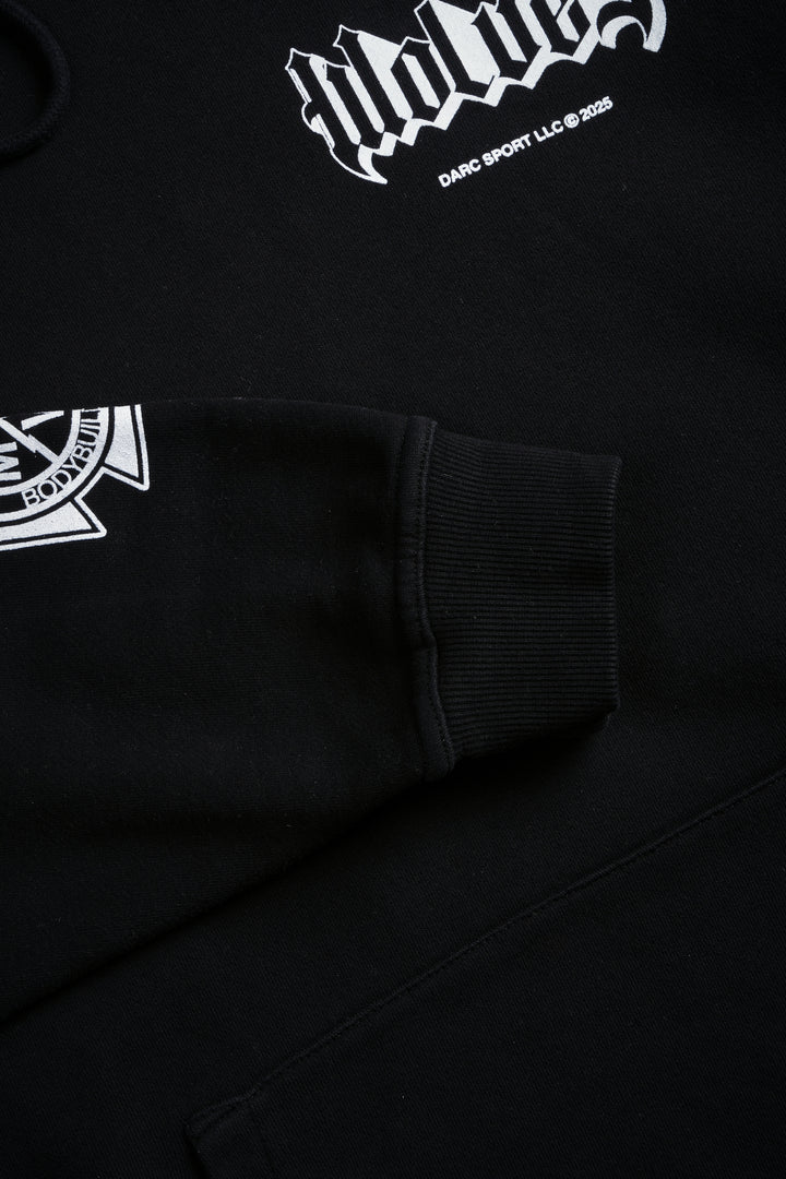 Ultimate Rage Unisex "B" Hoodie in Black