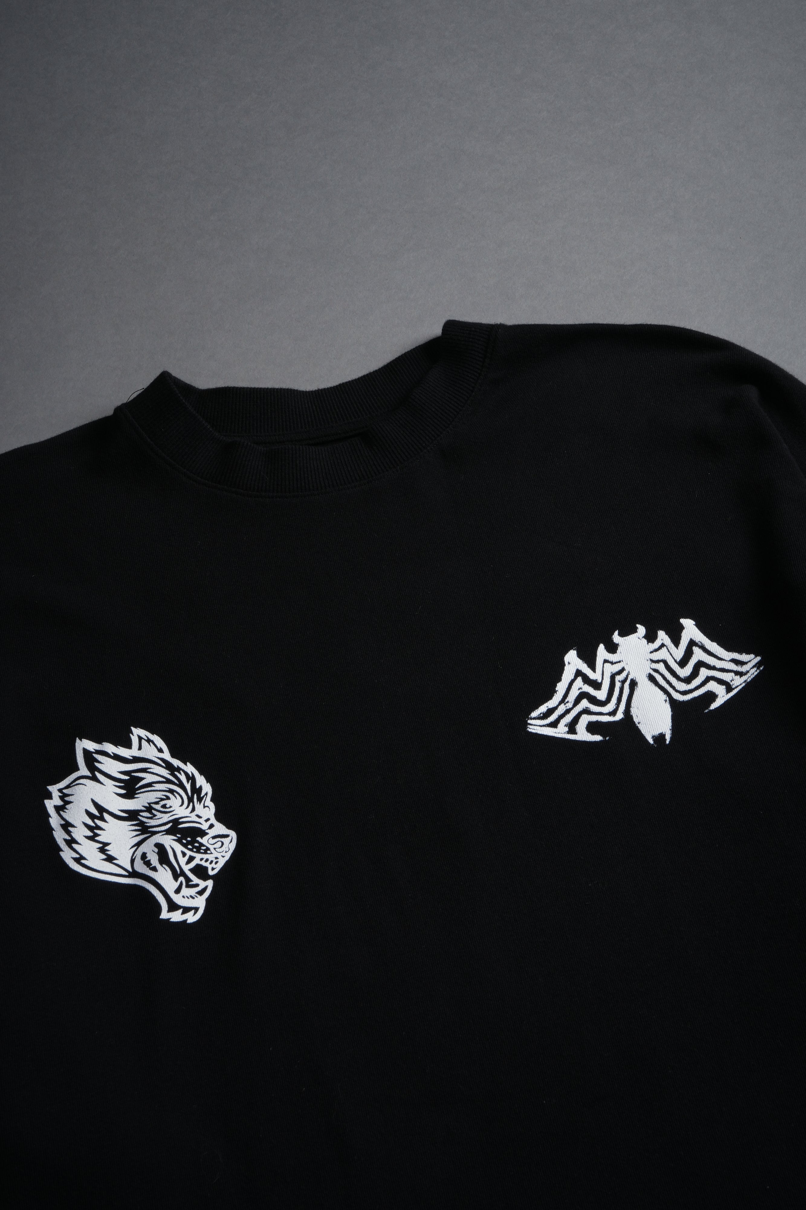 Venom Chopper Premium Oversized Tee in Black