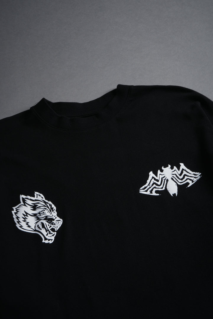 Venom Chopper Premium Oversized Tee in Black
