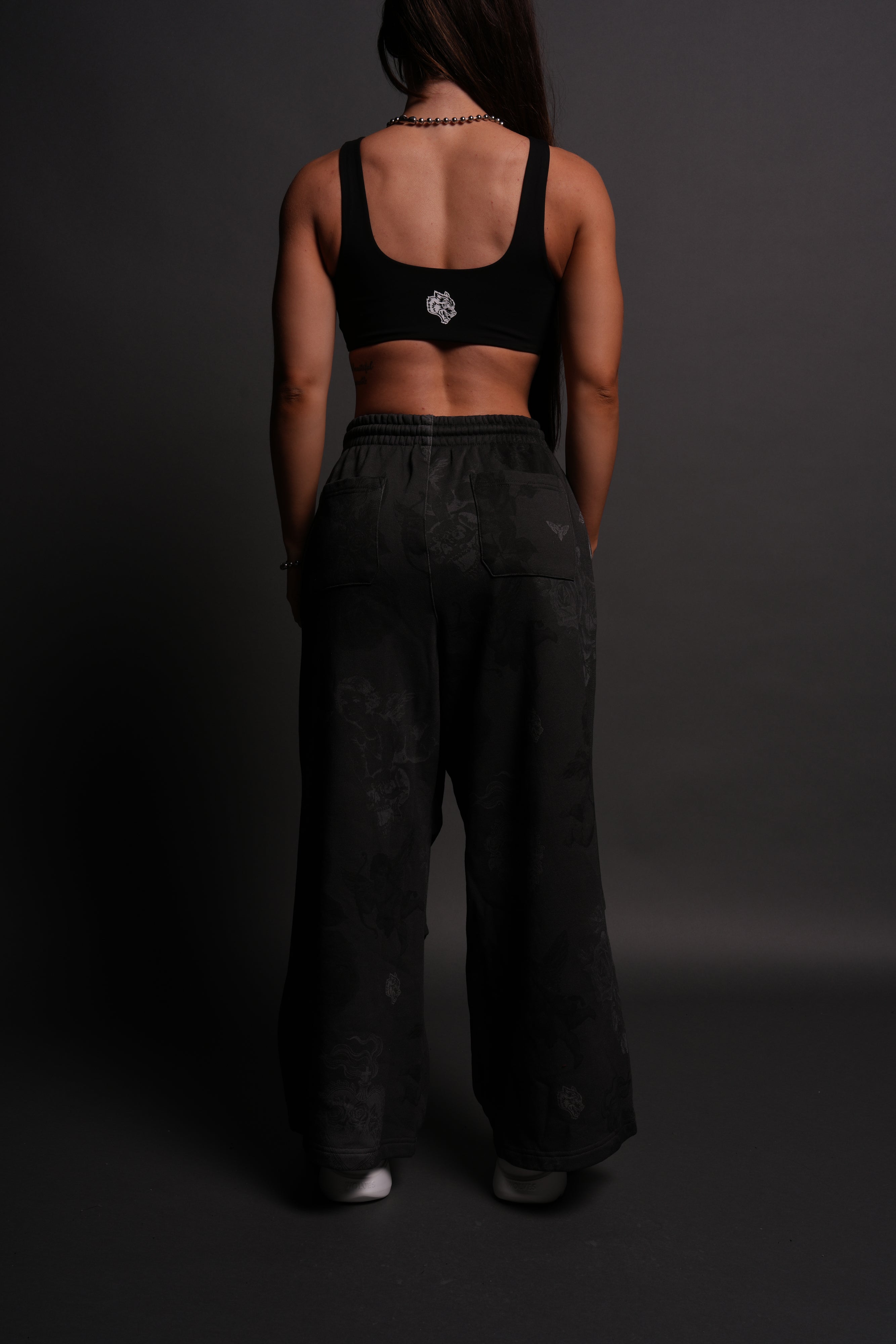Chopper Wolf Mia Sweat Pants in Lobo