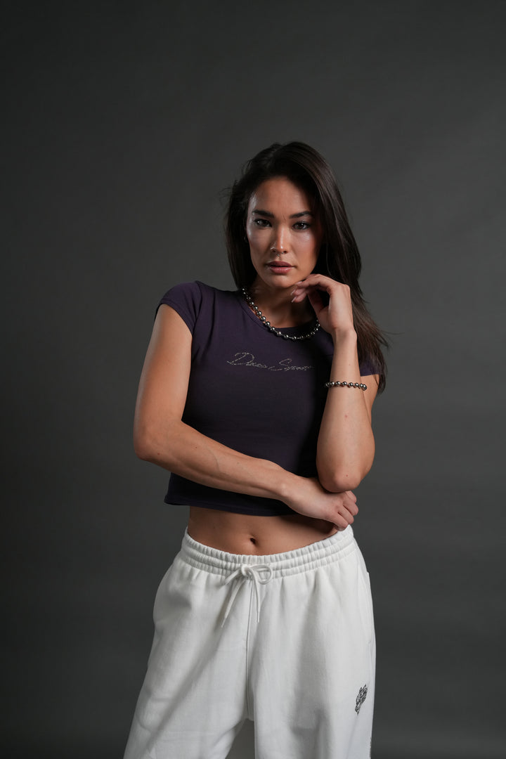 Darc Star "Baby" Tee in Phantom Purple