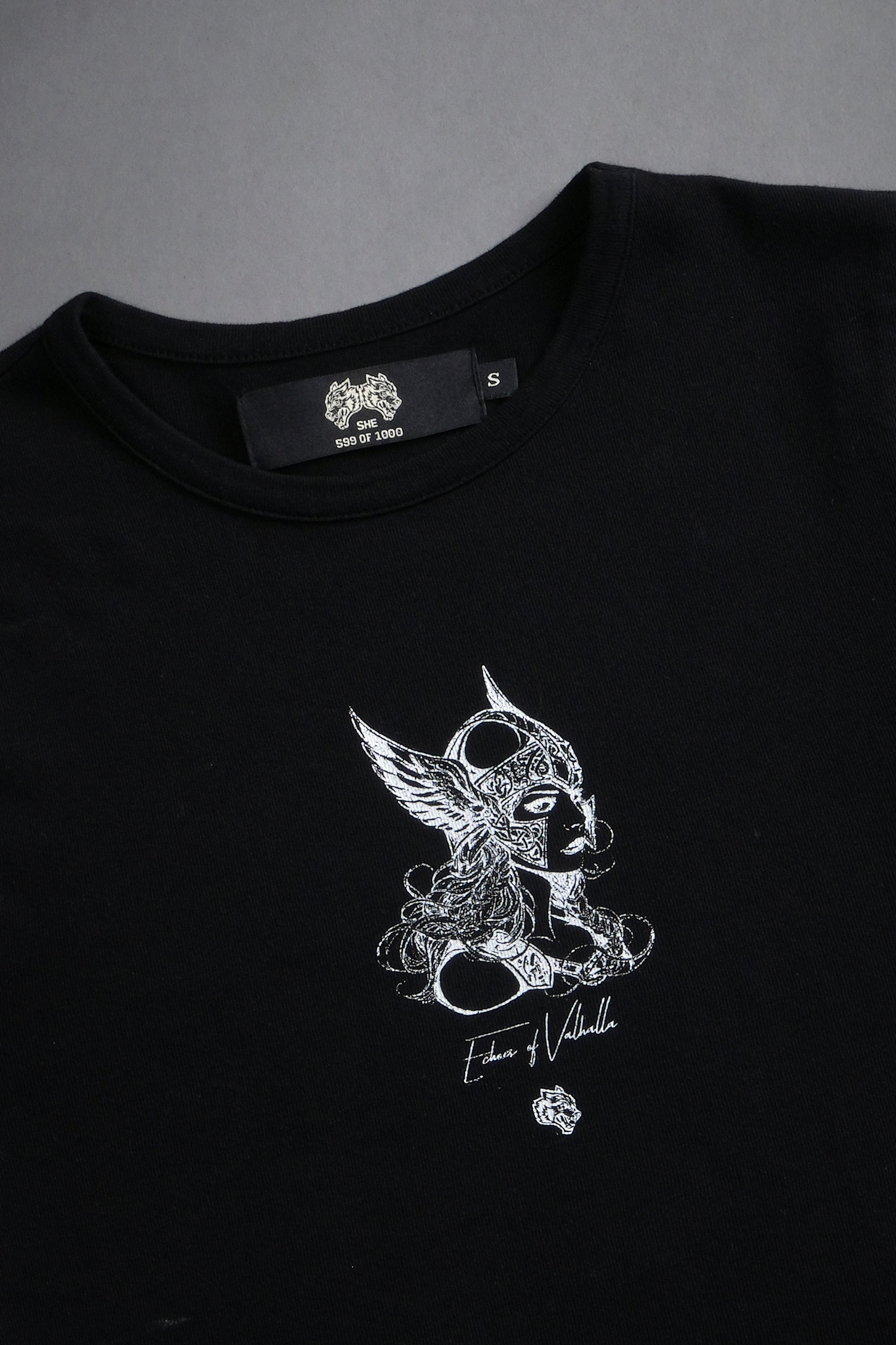 She Warrior "Baby" Tee in Black