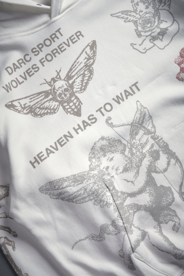 Sacred Flash "Pierce" Hoodie in Cream