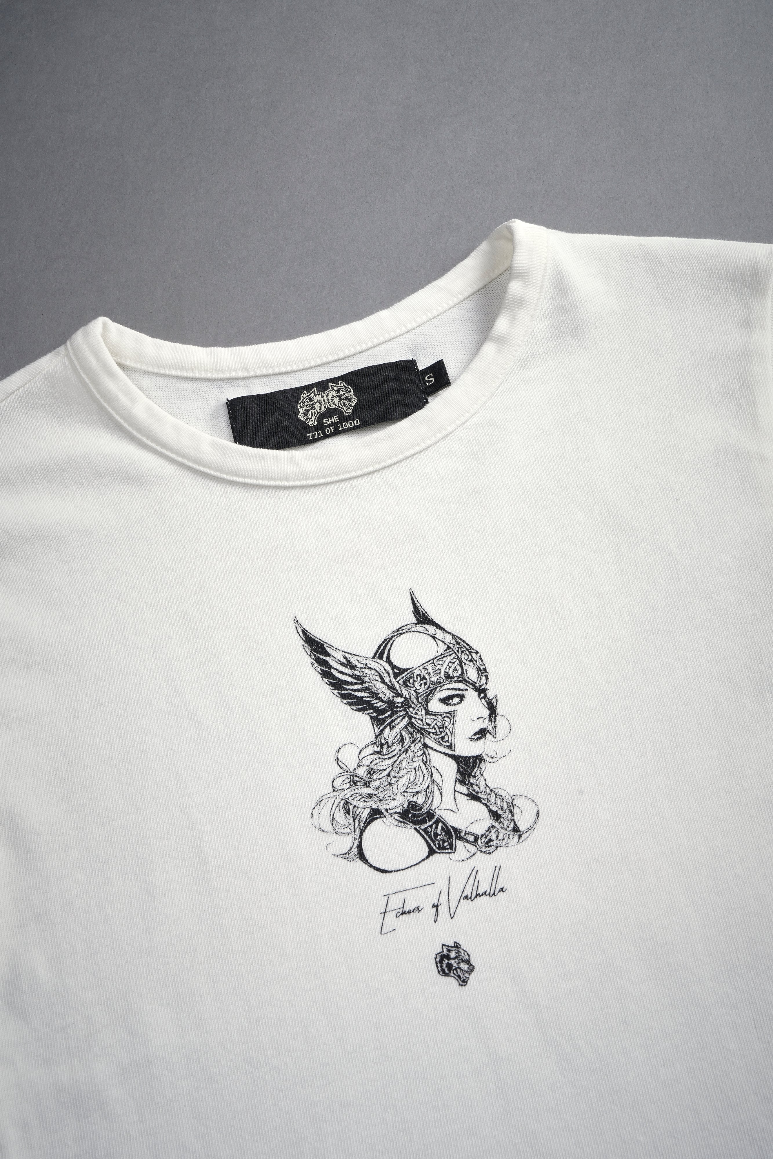She Warrior "Baby" Tee in Cream