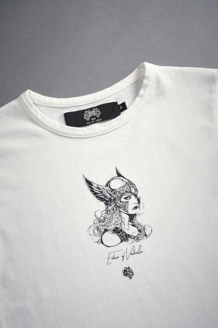 She Warrior "Baby" Tee in Cream