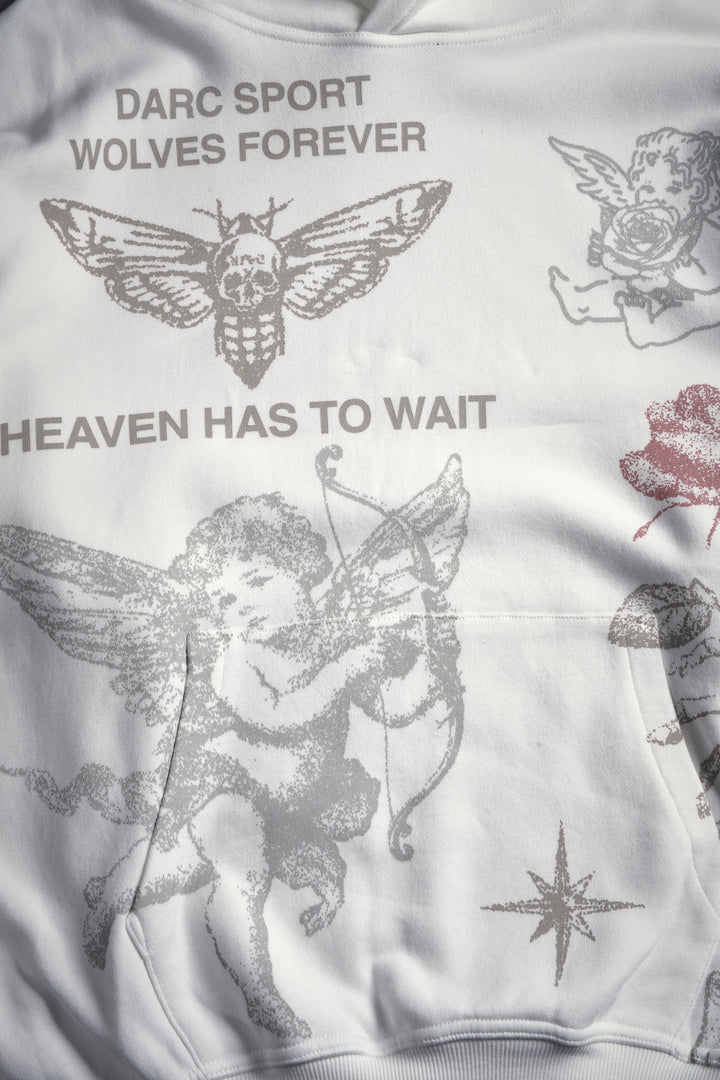 Sacred Flash "Pierce" Hoodie in Cream