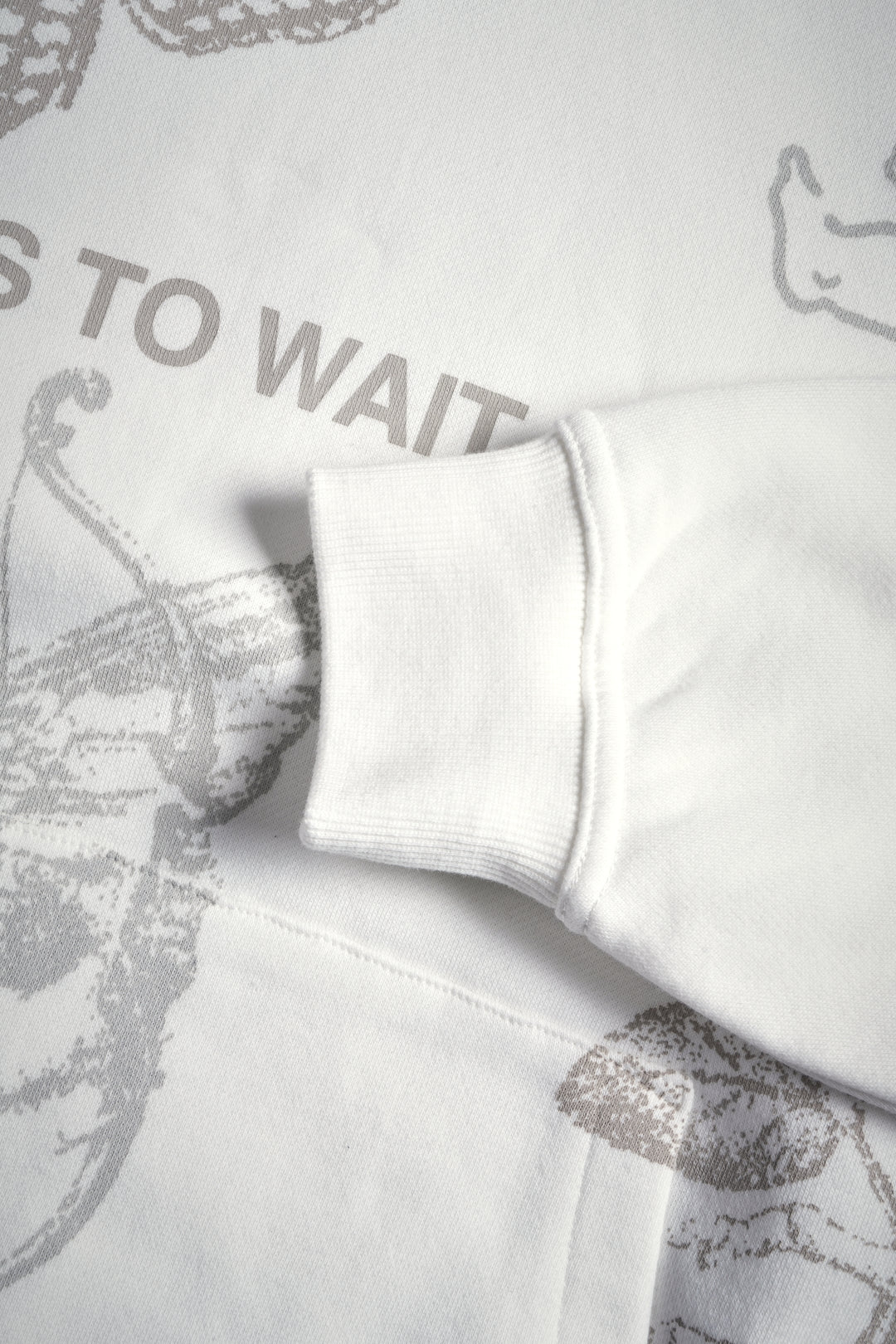 Sacred Flash "Pierce" Hoodie in Cream