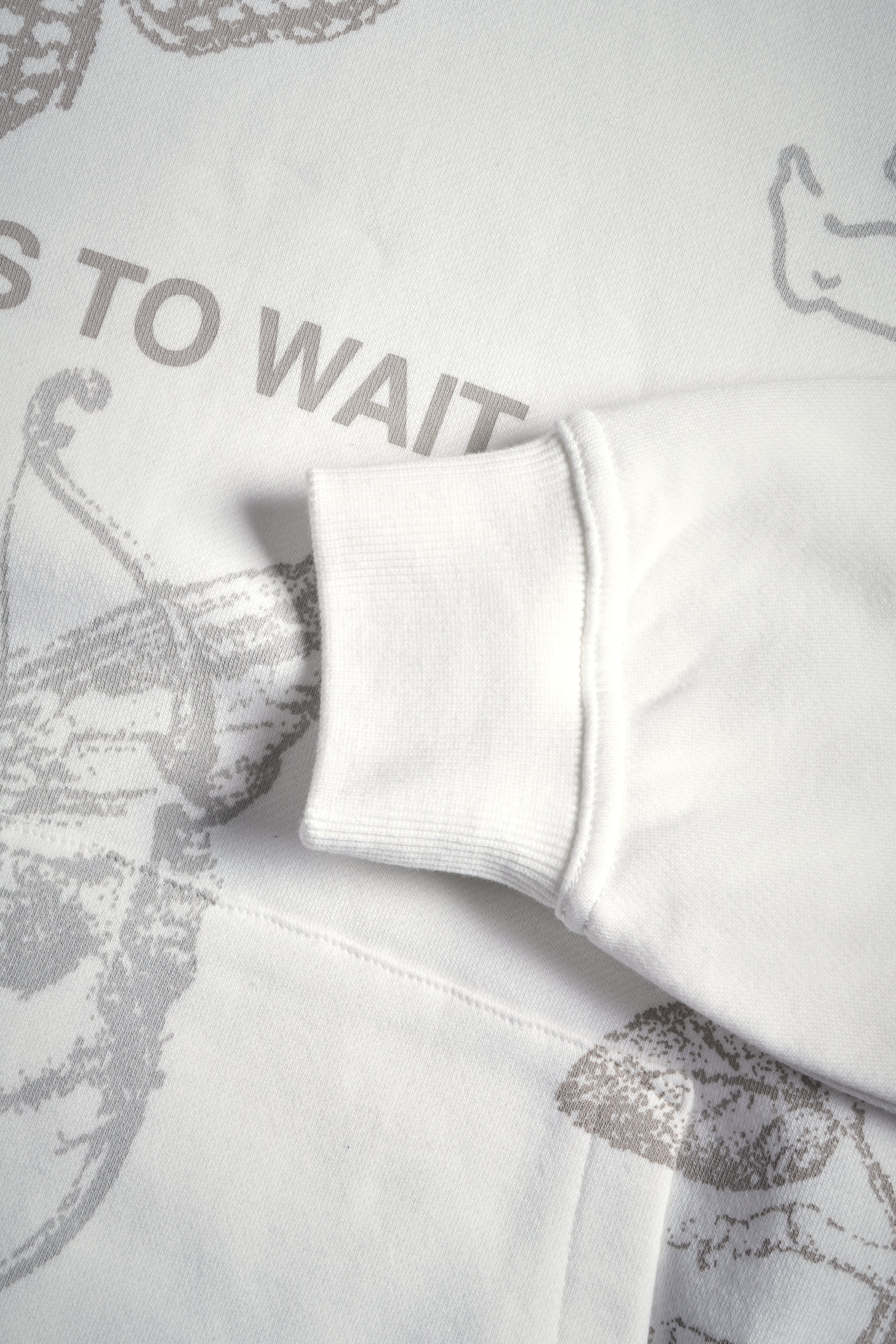 Sacred Flash "Pierce" Hoodie in Cream