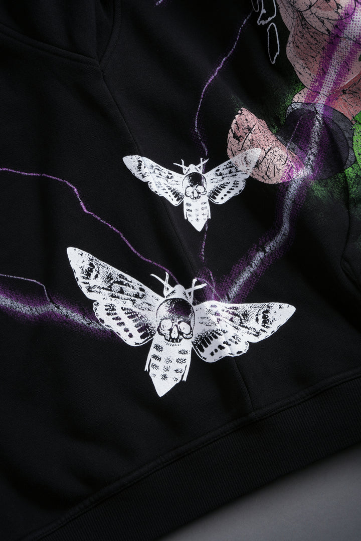 Legendary Super Saiyan Broly "Side-By-Side" Pierce Hoodie in Black