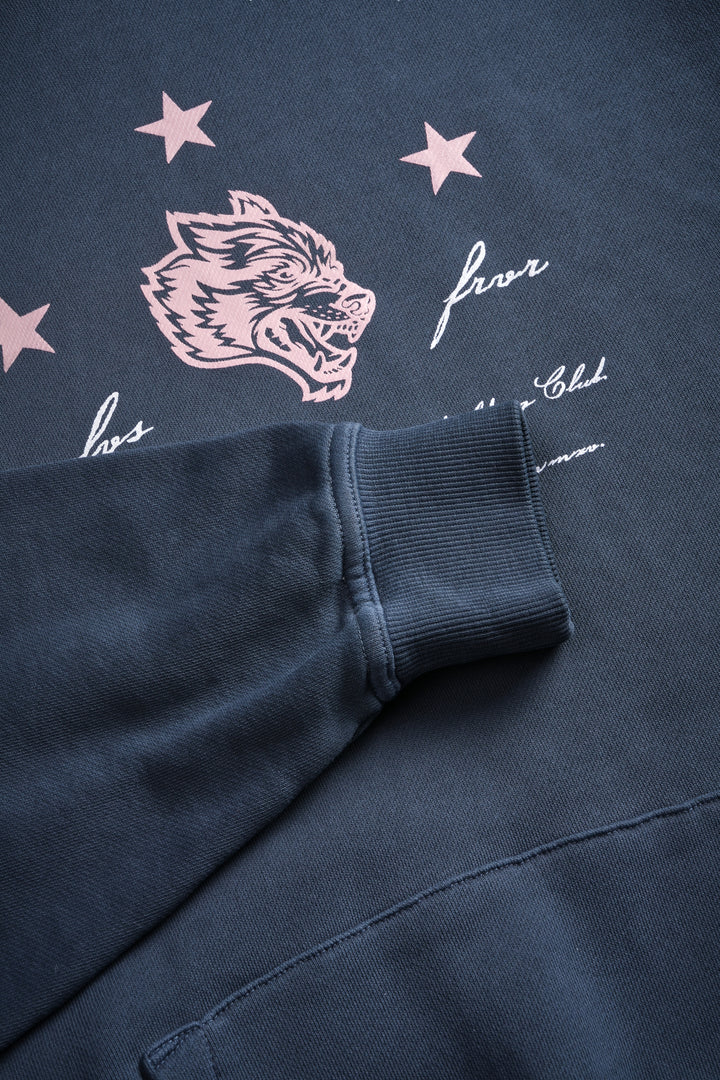 She's a Star Unisex "Pierce" Hoodie in Darc Blue