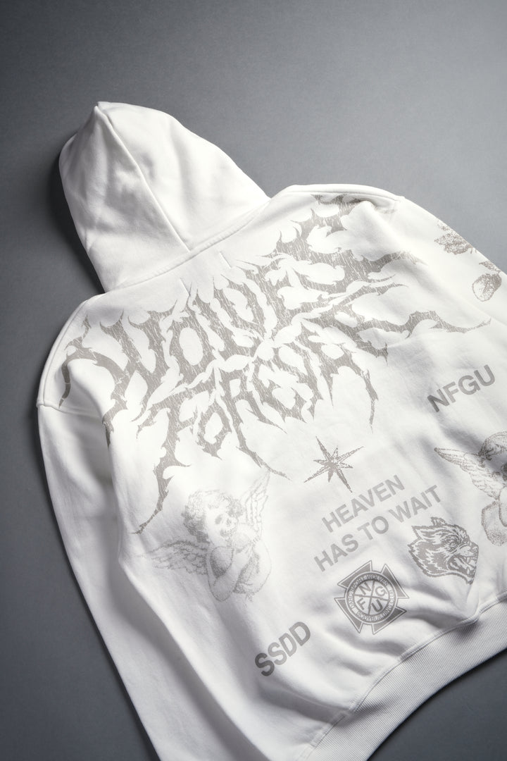 Sacred Flash "Pierce" Hoodie in Cream