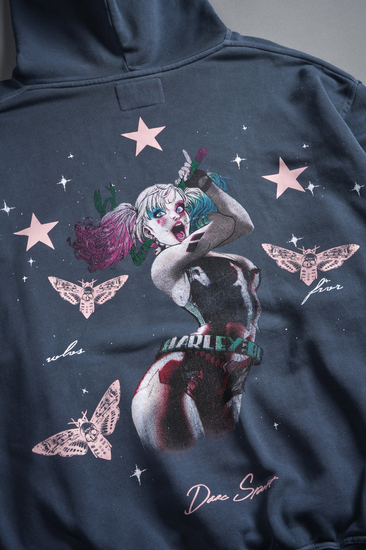 She's a Star Unisex "Pierce" Hoodie in Darc Blue
